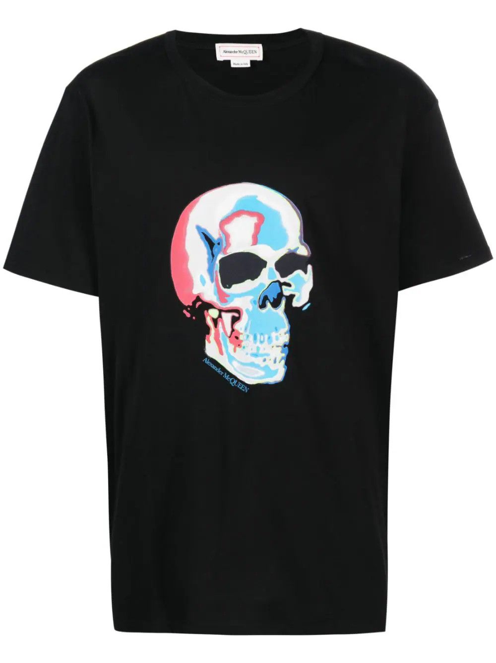 Alexander McQueen o1y1024 T-Shirt In Black Size US M / EU 48-50 / 2 - 1 Thumbnail