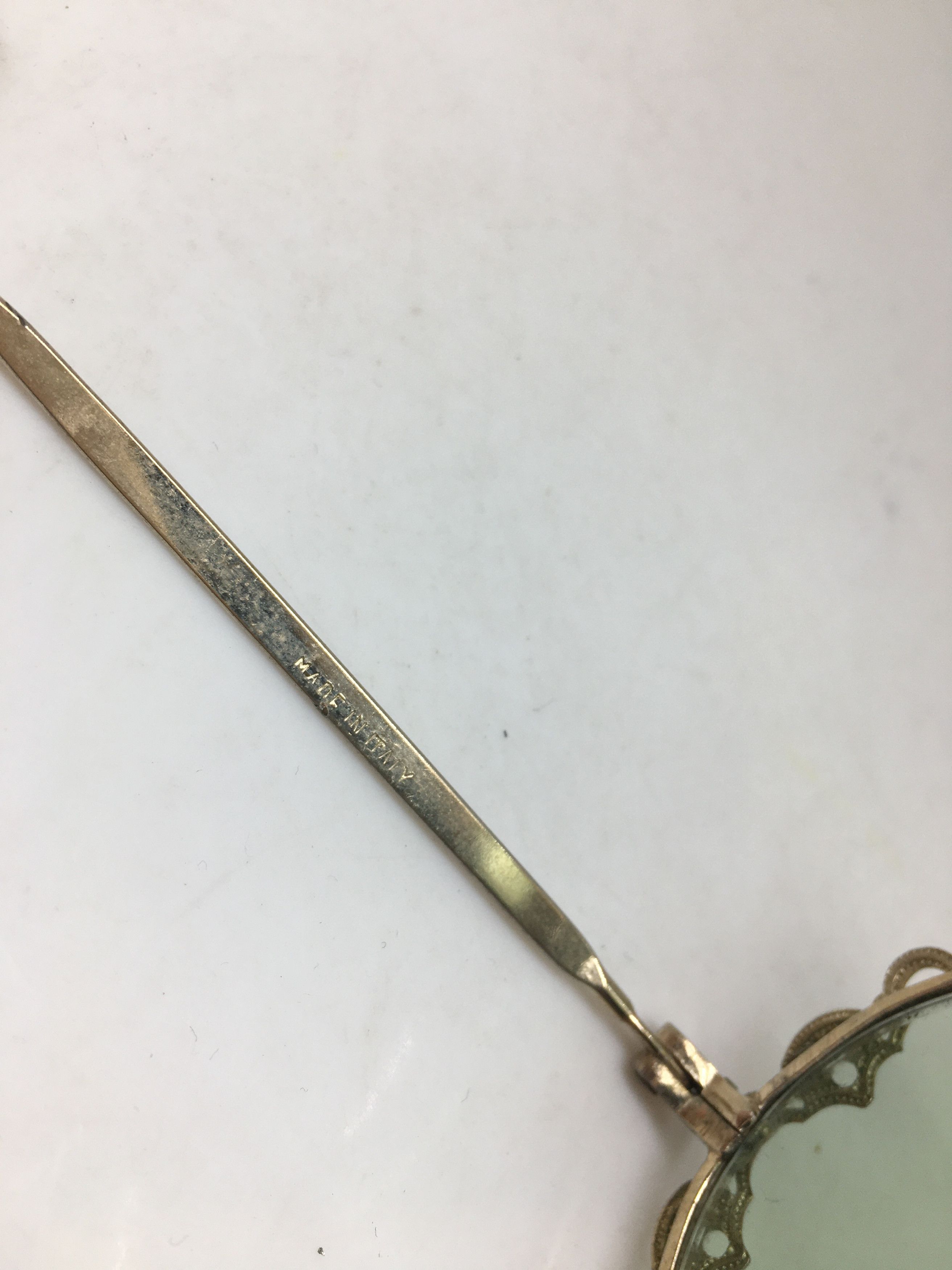 Vintage '66 MOD ROCOCO en oro OCCHIALI DA SOLE ITALIA Size ONE SIZE - 6 Thumbnail