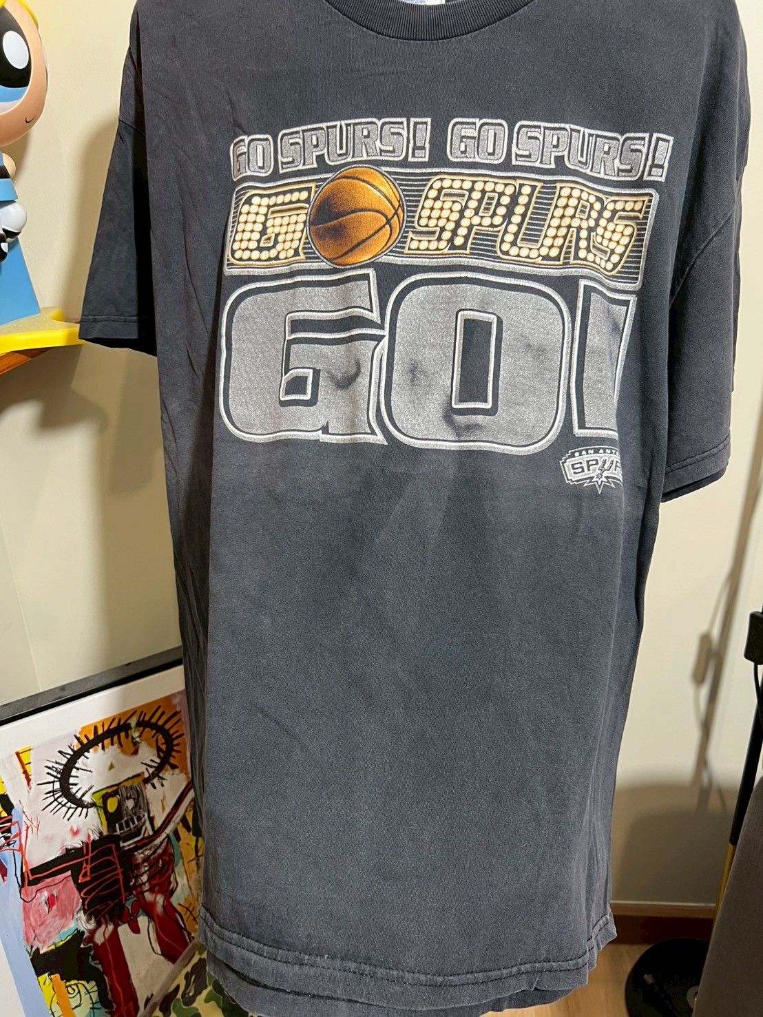 NBA × Vintage Vintage San Antonio Spurs shirt NBA bnz02 Size US L / EU 52-54 / 3 - 6 Thumbnail