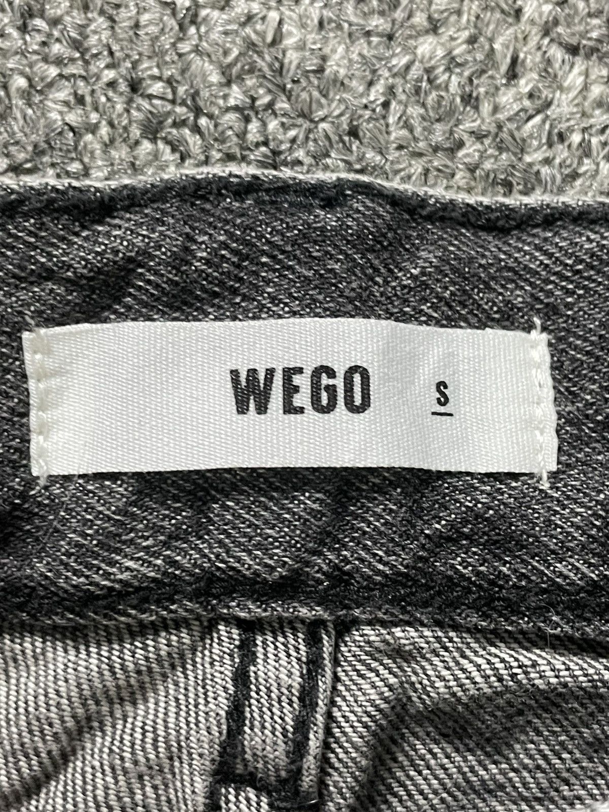 Japanese Brand × Vintage WEGO Distressed Denim Ripped Baggy Jeans (104) Size US 28 / EU 44 - 6 Thumbnail