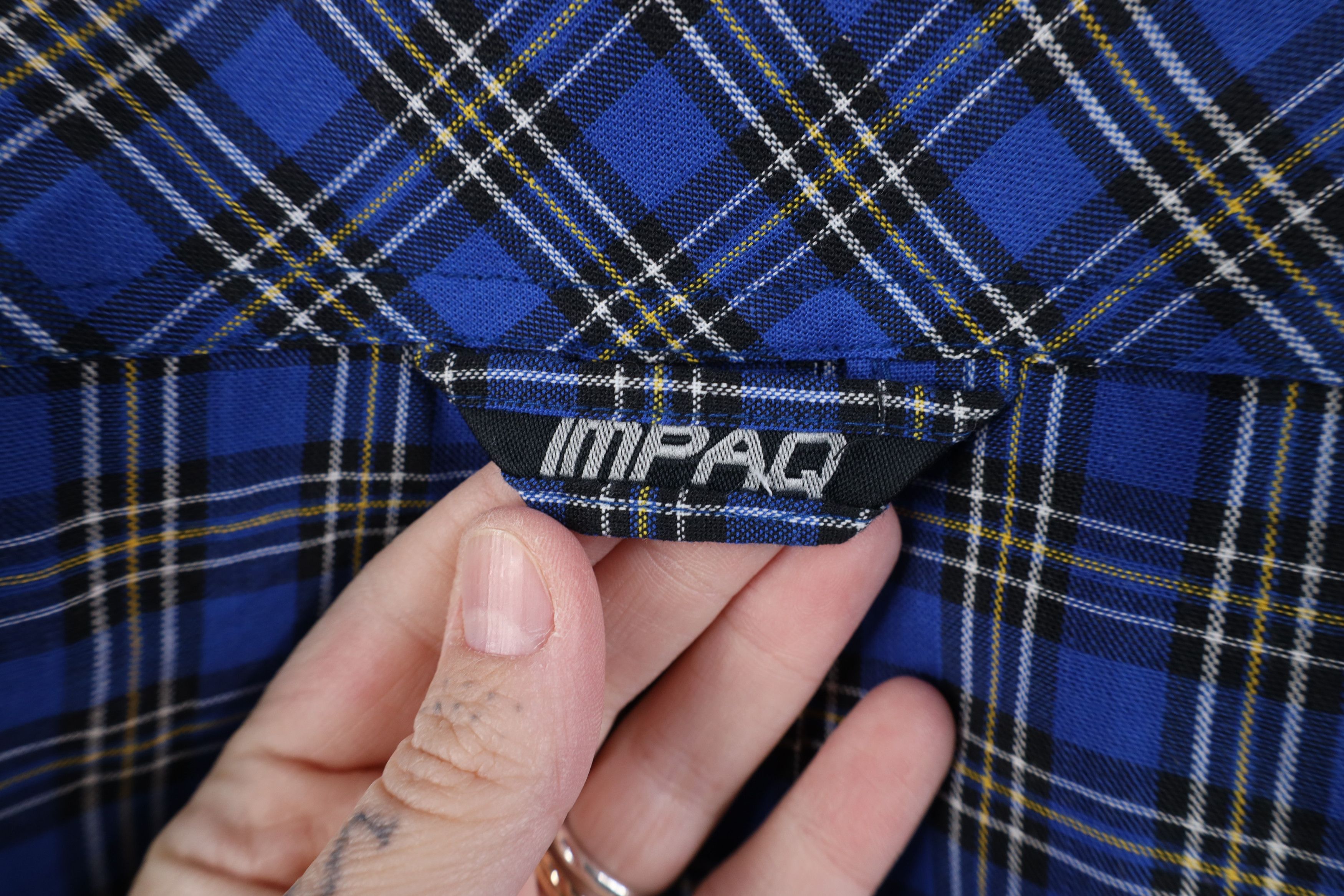 Vintage Vintage 90s Y2K Streetwear Pocket Collared Button Down Shirt Size US XXL / EU 58 / 5 - 10 Thumbnail