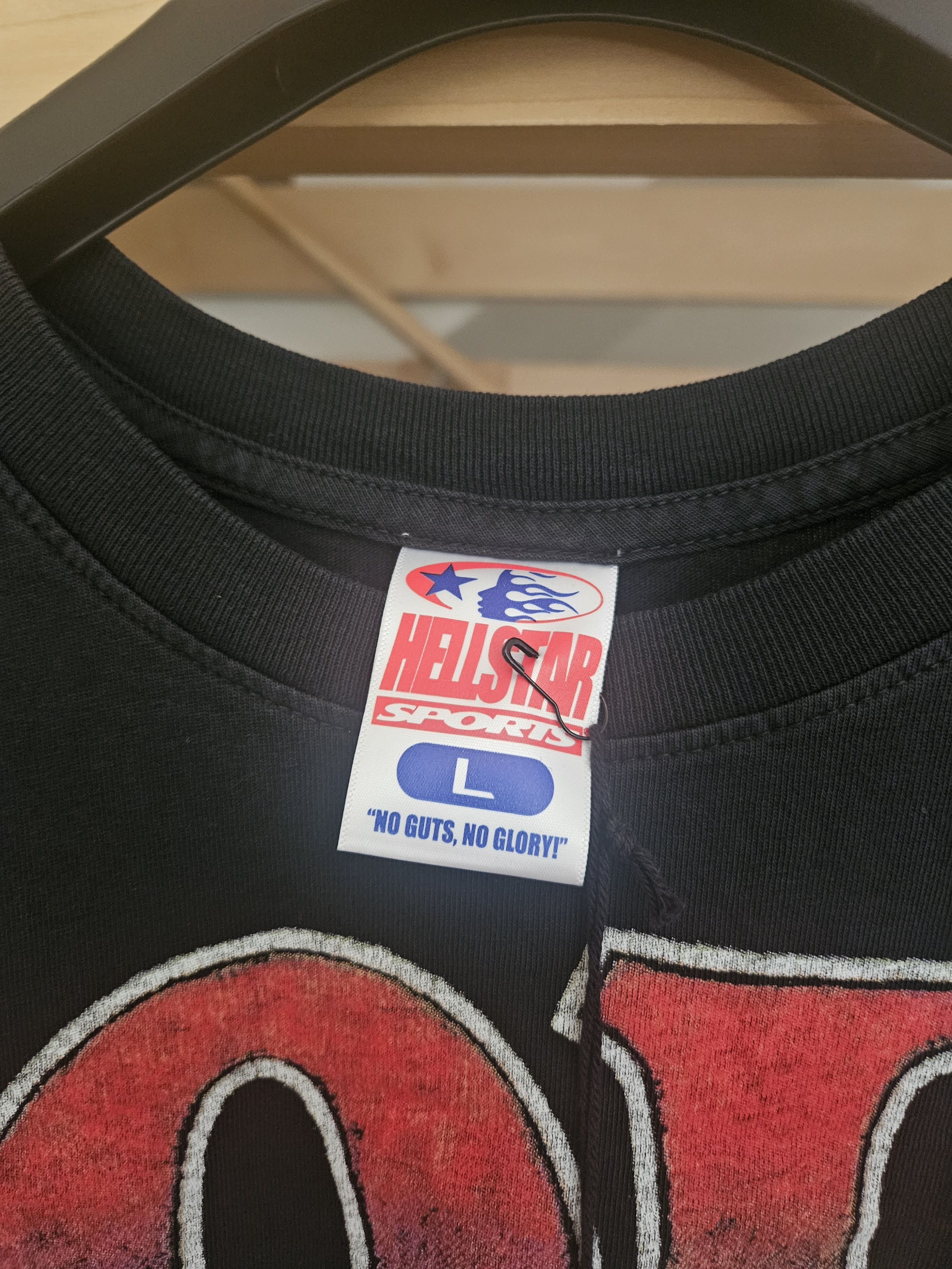 HELLSTAR Holy State Lambs Basketball Black T Shirt Size US L / EU 52-54 / 3 - 4 Thumbnail