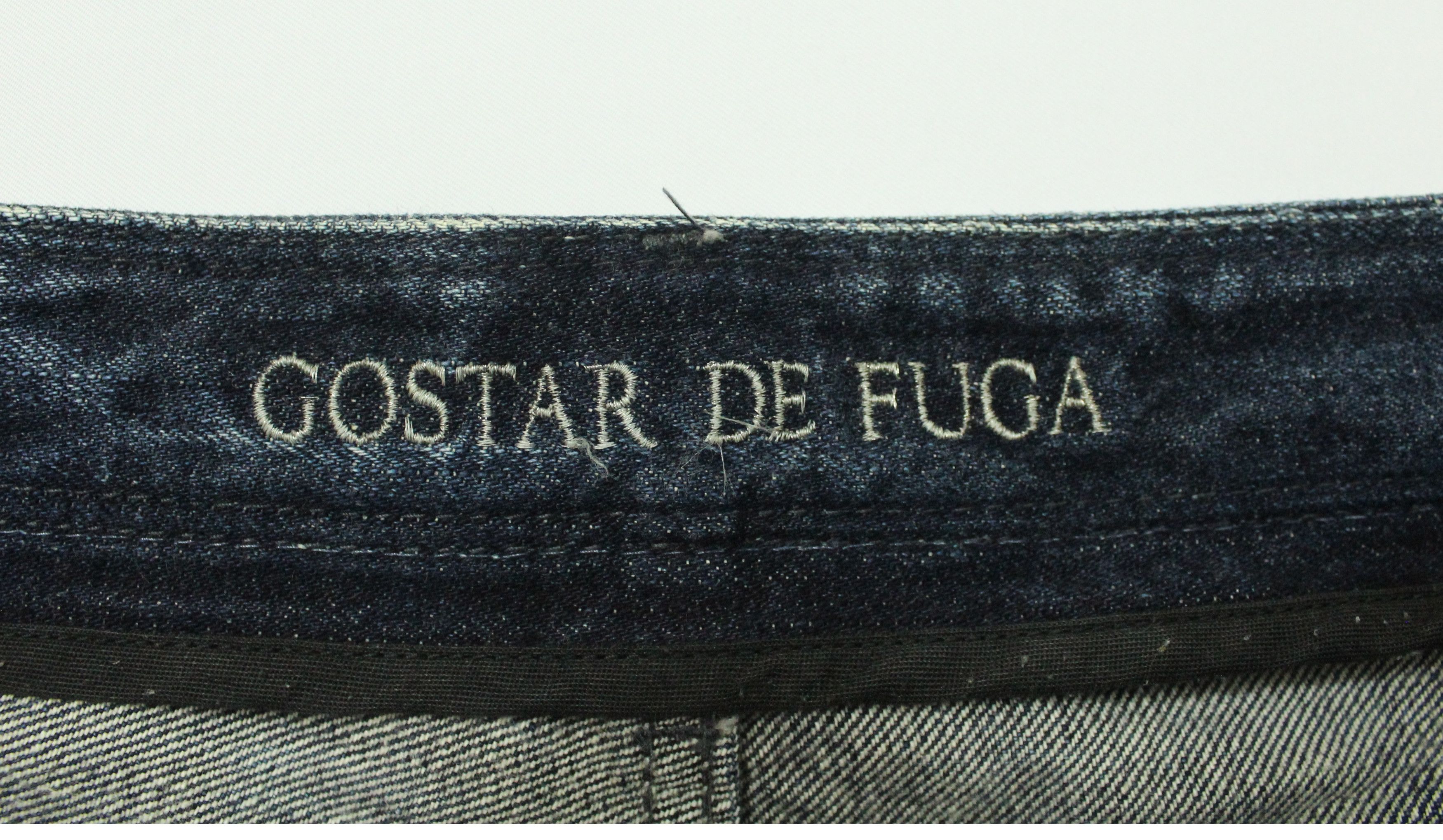 GOSTAR DE FUGA GOSTAR DE FUGA Denim Distressed APC Helmut Lang Acne Size US 32 / EU 48 - 17 Thumbnail
