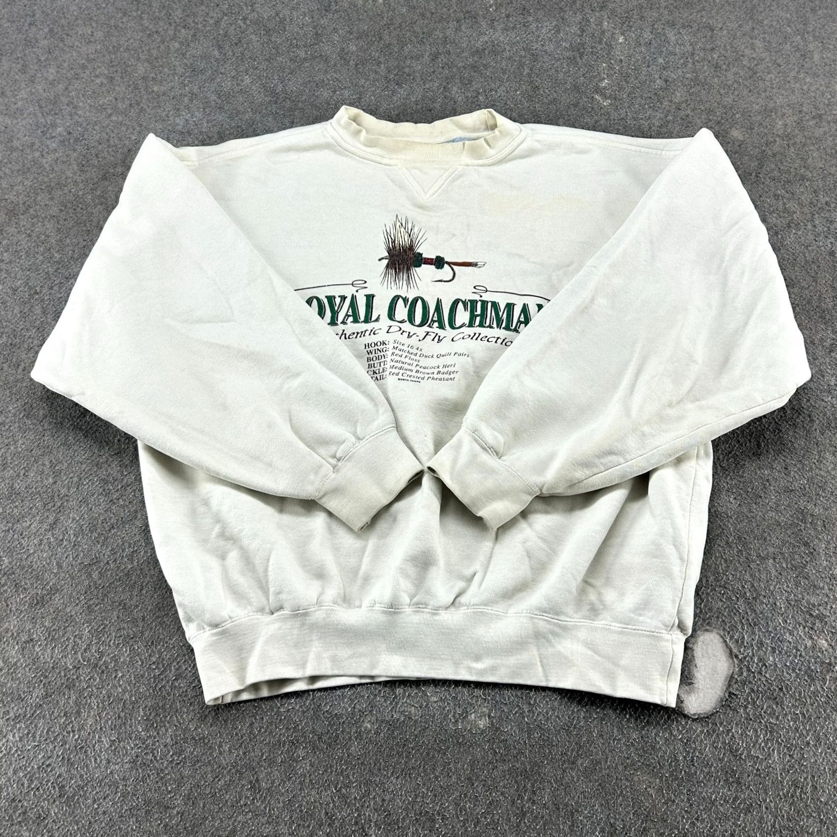 Vintage VINTAGE BAC Premier Sweatshirt Mens XL White Pullover Crew Neck Cotton Polyester Fleece Embroidered 90s Size US XL / EU 56 / 4 - 2 Thumbnail