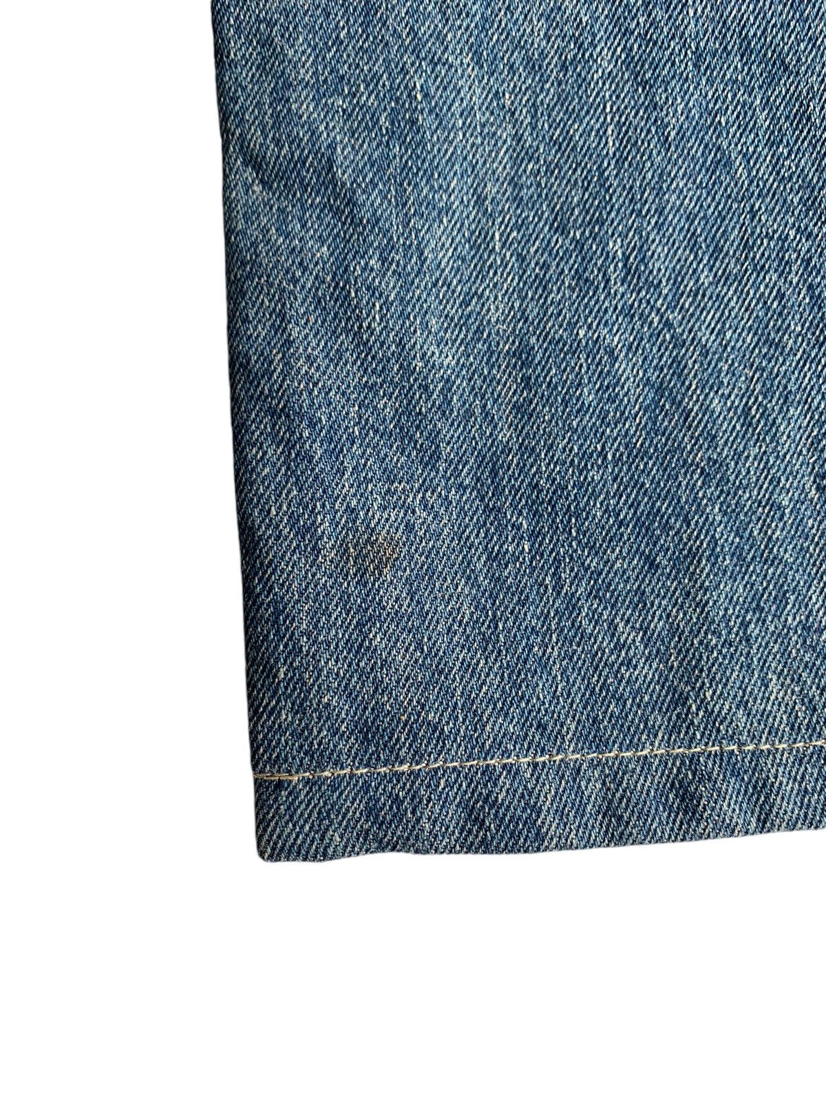If Six Was Nine × Japanese Brand × Le Grande Bleu (L.G.B.) Punk Style Prigs snake Design Low Rise Distressed Denim☠️☠️ Size US 31 - 20 Thumbnail