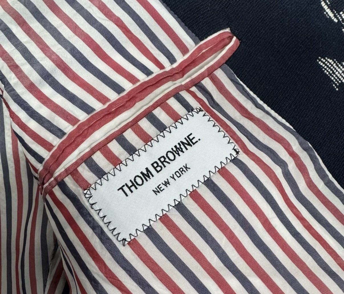 Thom Browne Thom Browne Anchor Embroidery Blazer J16 Size US S / EU 44-46 / 1 - 5 Thumbnail