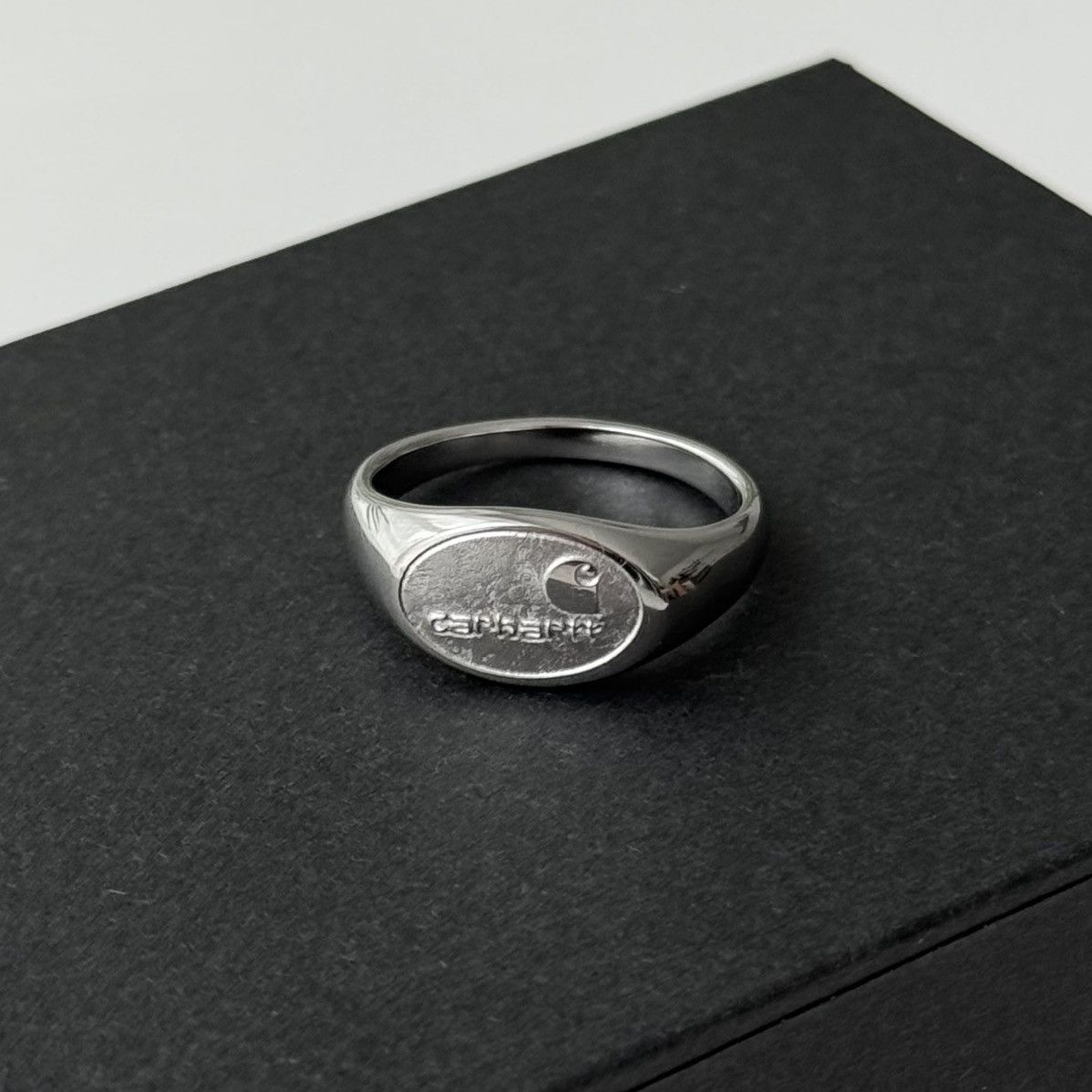 Carhartt Carhartt ring silver Size 42 - 1 Thumbnail