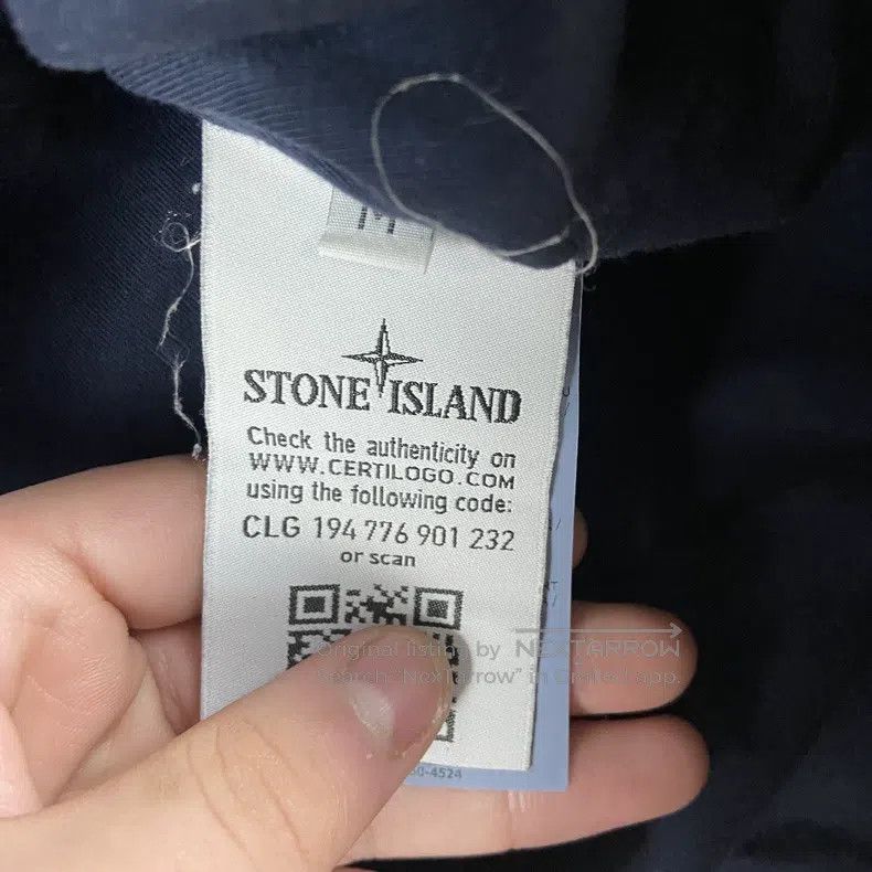 Stone Island Stone Island Blue Metallic Nylon Jacket Size US M / EU 48-50 / 2 - 5 Thumbnail