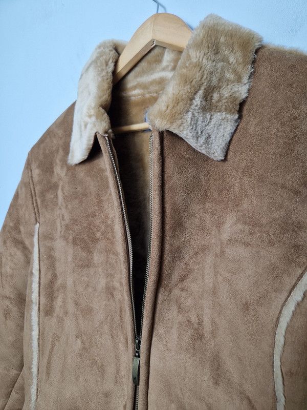 Miss Sixty × Vintage Vintage faux sheepskin coat fur y2k Size M / US 6-8 / IT 42-44 - 3 Thumbnail