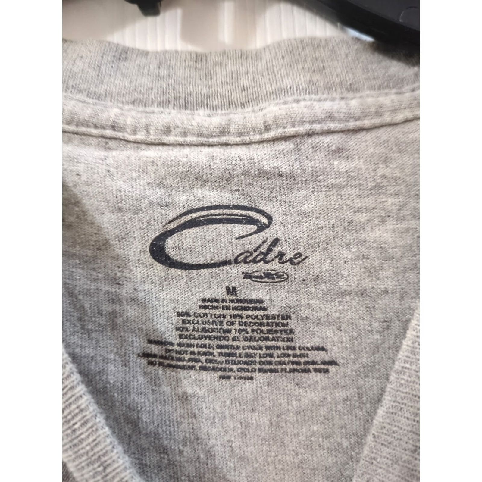Vintage TEXAS LONGHORNS Cadre Men’s Size M Gray Solid Back T-Shirt Size US M / EU 48-50 / 2 - 3 Thumbnail