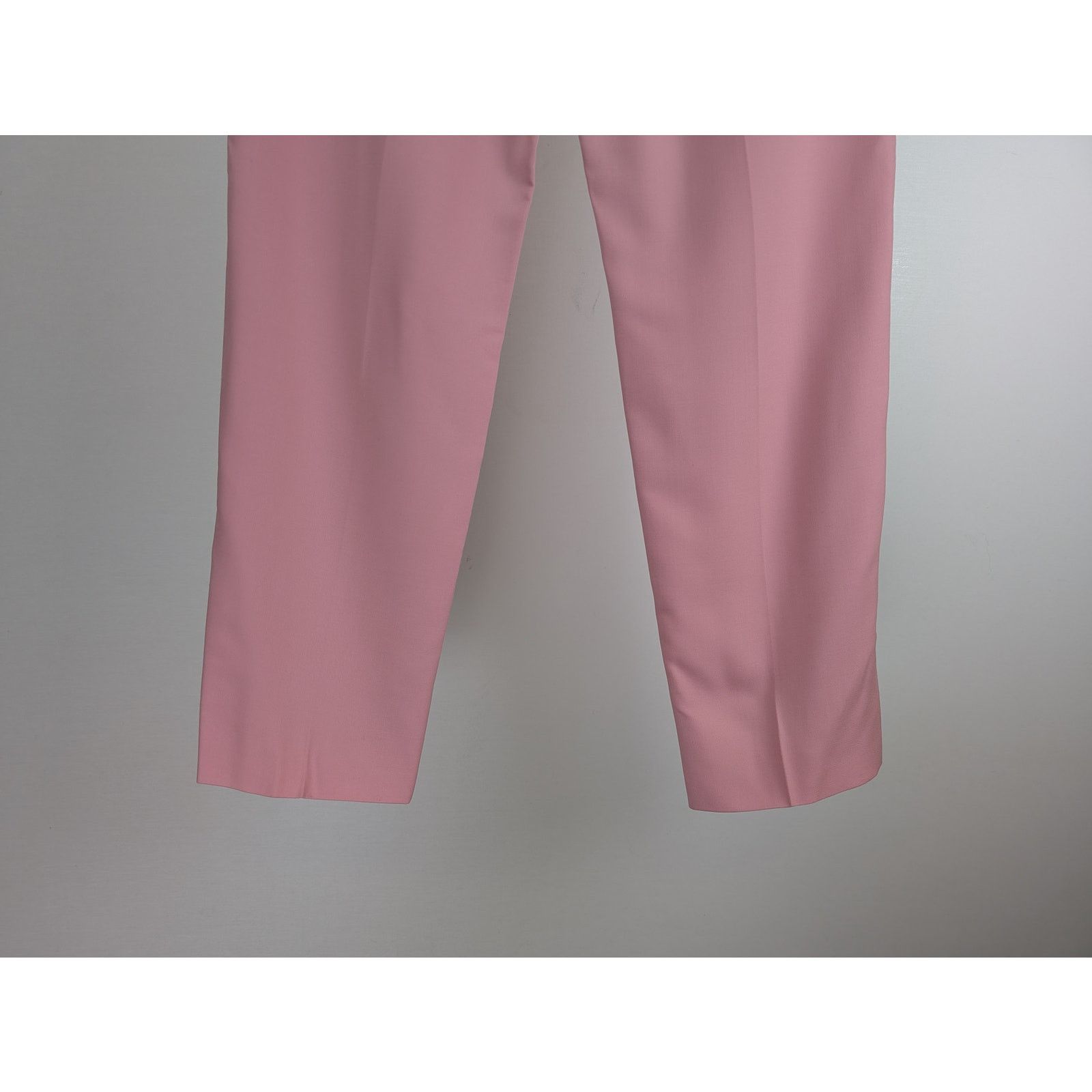 Saint Laurent Paris o1rshd1 Pantalon Constructed Barathea Pant Trouser in Rose Size US 38 / EU 54 - 9 Thumbnail