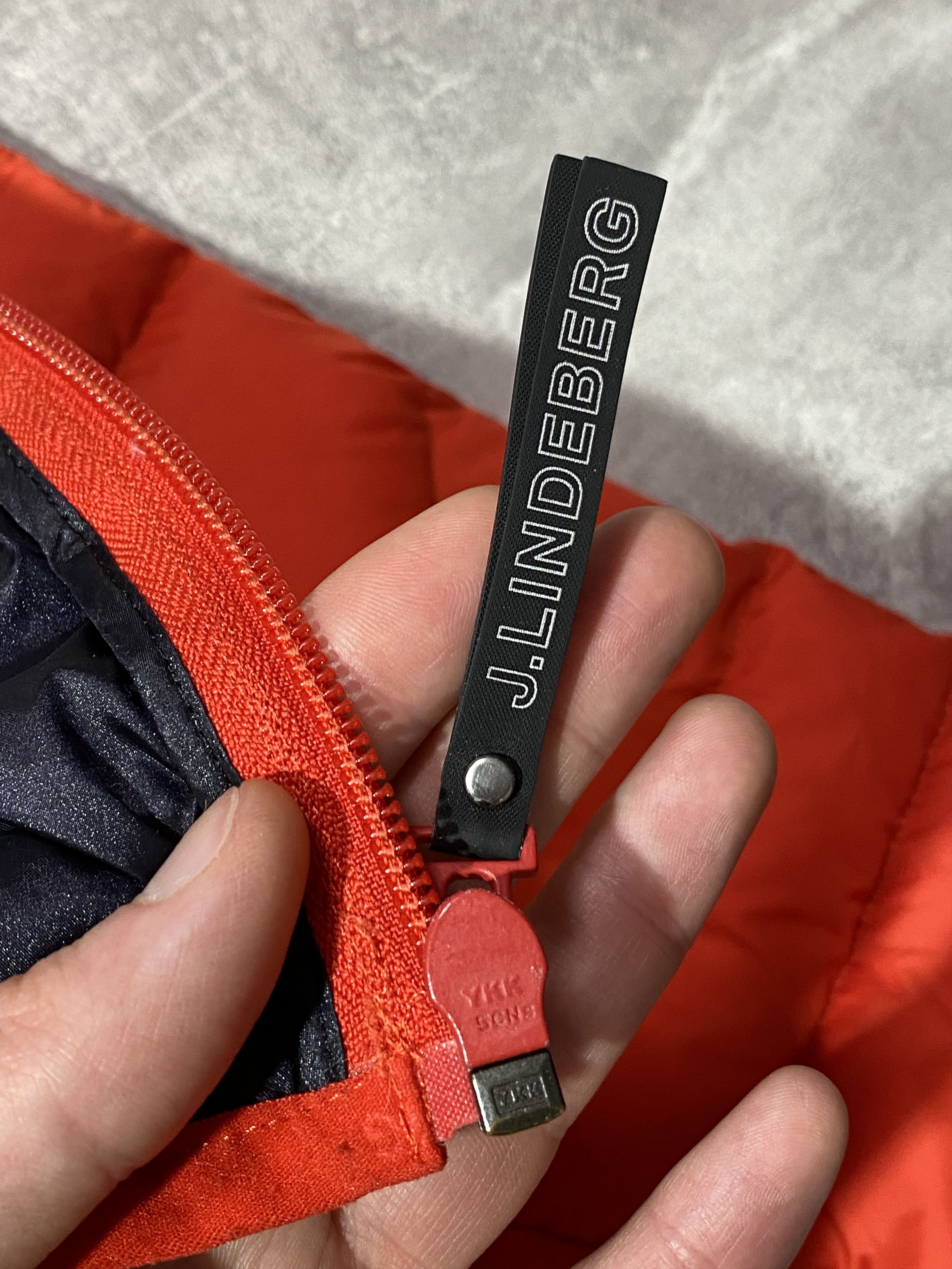 J.Lindeberg J.Lindeberg Orange Down Jacket Size US M / EU 48-50 / 2 - 3 Thumbnail