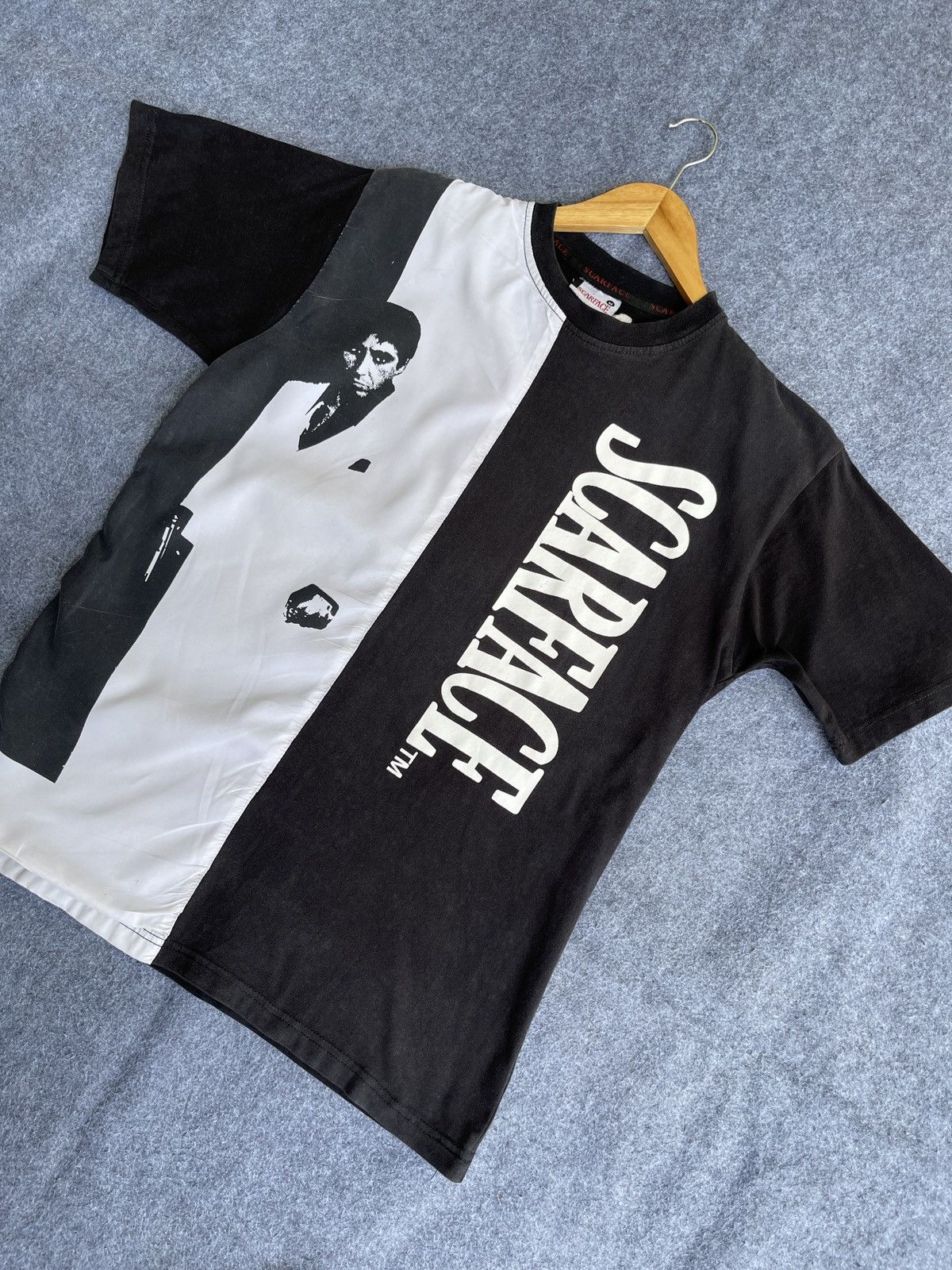 Vintage Last Drop🔥Rare‼️‼️Vintage Scarface Movie T Shirt Size US L / EU 52-54 / 3 - 12 Thumbnail