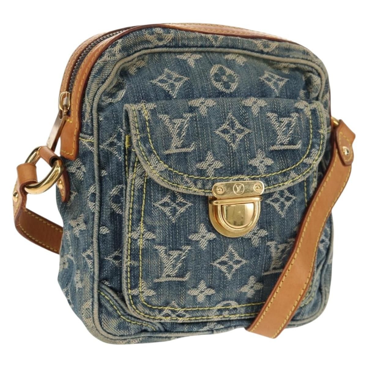 Louis Vuitton Louis Vuitton Camera Bag Monogram Denim Size ONE SIZE - 1 Thumbnail