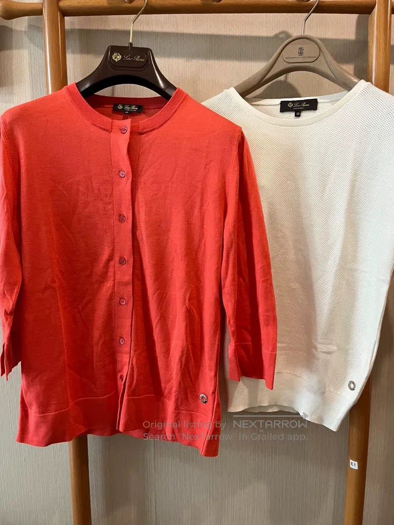 Loro Piana Loro Piana Knitted silk-cotton cardigan Size XS / US 0-2 / IT 36-38 - 1 Thumbnail