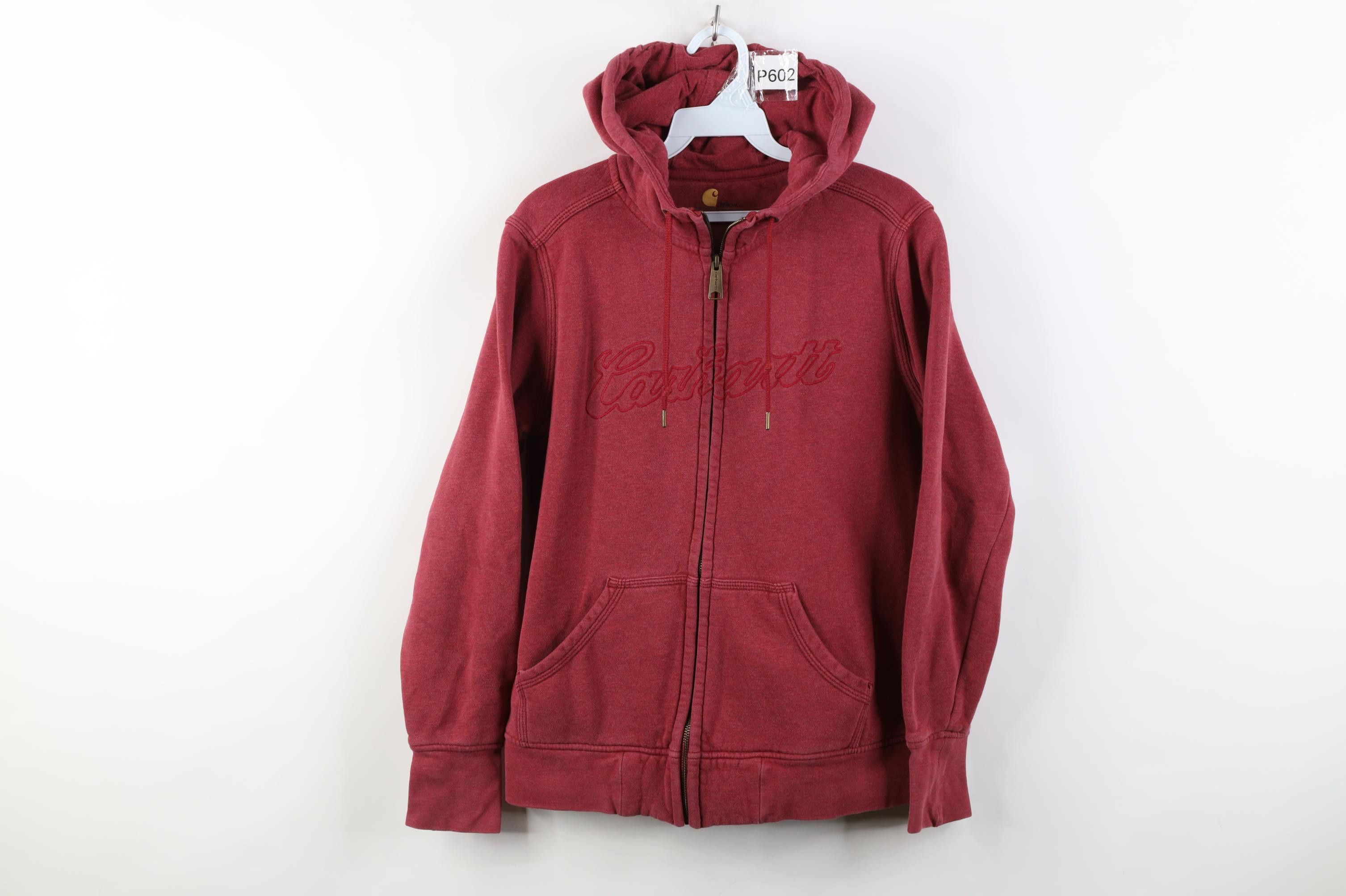 Carhartt Vintage Y2K Carhartt Spell Script Full Zip Hoodie Sweatshirt Size M / US 6-8 / IT 42-44 - 1 Thumbnail