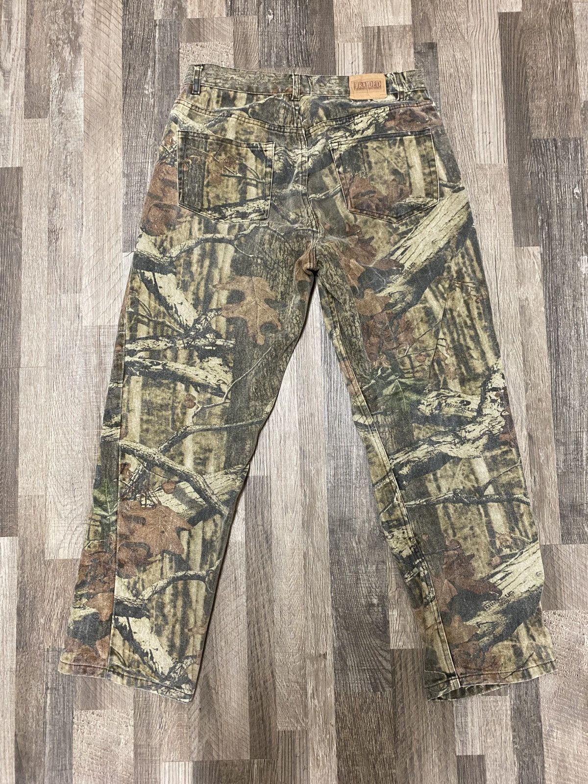 Realtree Vintage Realtree Camo Pants Y2K Braided River Mossy Oak Size US 31 - 1 Thumbnail