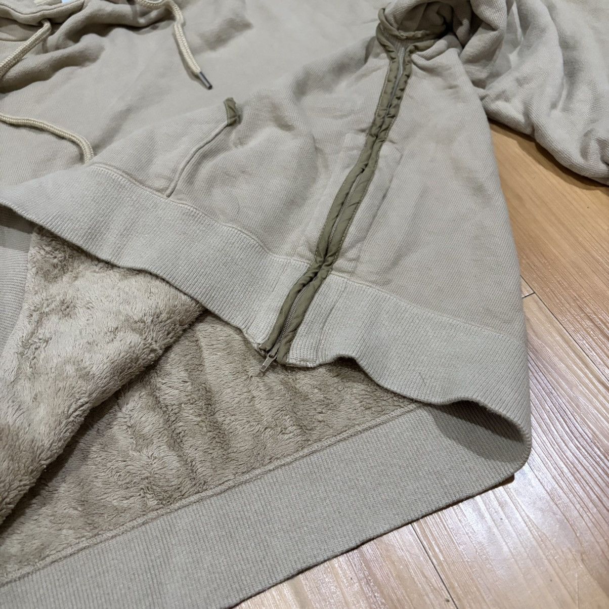 YOKE Yoke piping wide parka hoodie Size US M / EU 48-50 / 2 - 3 Thumbnail