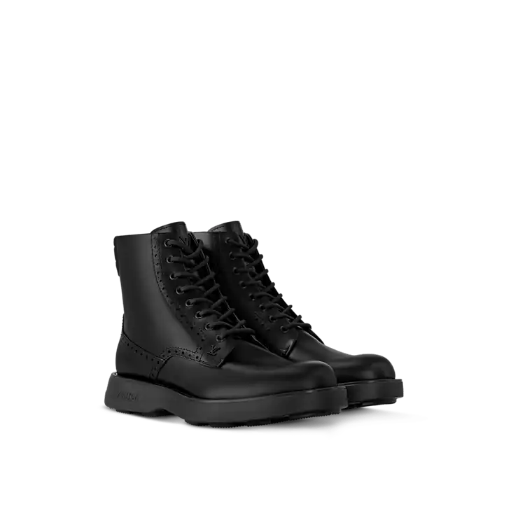 Louis Vuitton Bastille Combat Boots Size US 8.5 / EU 41-42 - 2 Thumbnail