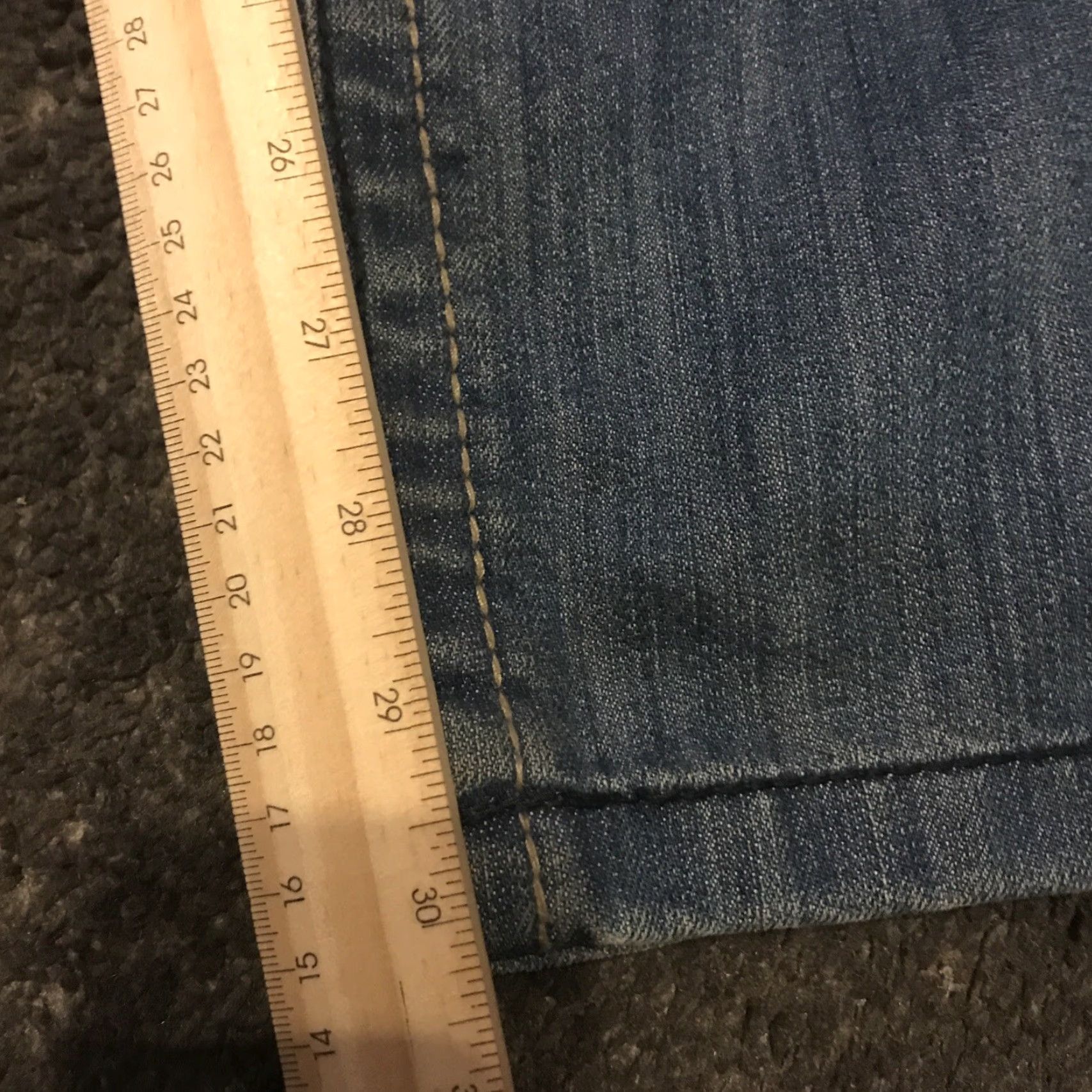 Southpole VINTAGE South Pole Premium Jeans Mens 38 Jeans Regular 30 In Blue Denim 90s Grunge Hip Hop Pockets Missing Button - Southpole Premium Size US 38 / EU 54 - 2 Thumbnail