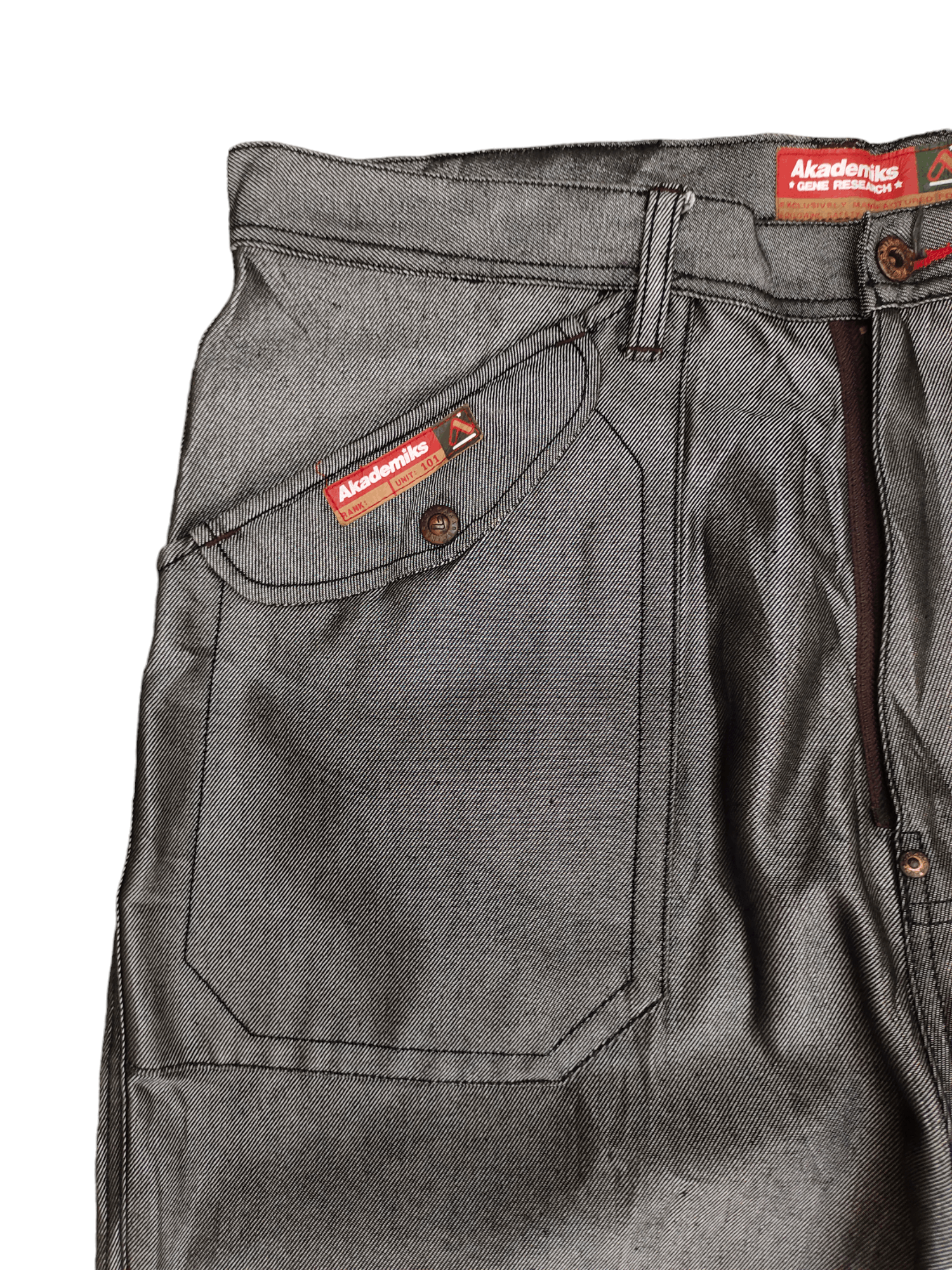 Akademiks Baggy Jeans Akademiiks Gene Research Wide Leg Jnco Style Y2k Size US 36 / EU 52 - 5 Thumbnail