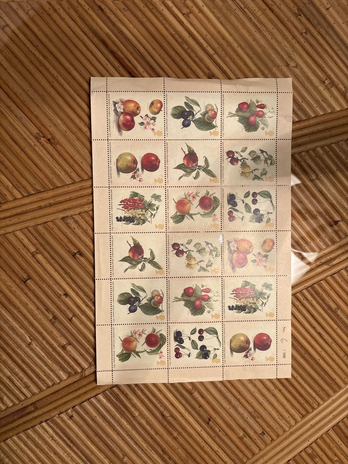 Paul Harnden Shoemakers Paul Harnden Floral Stamps Limited Edition 6/300 Size ONE SIZE - 5 Thumbnail