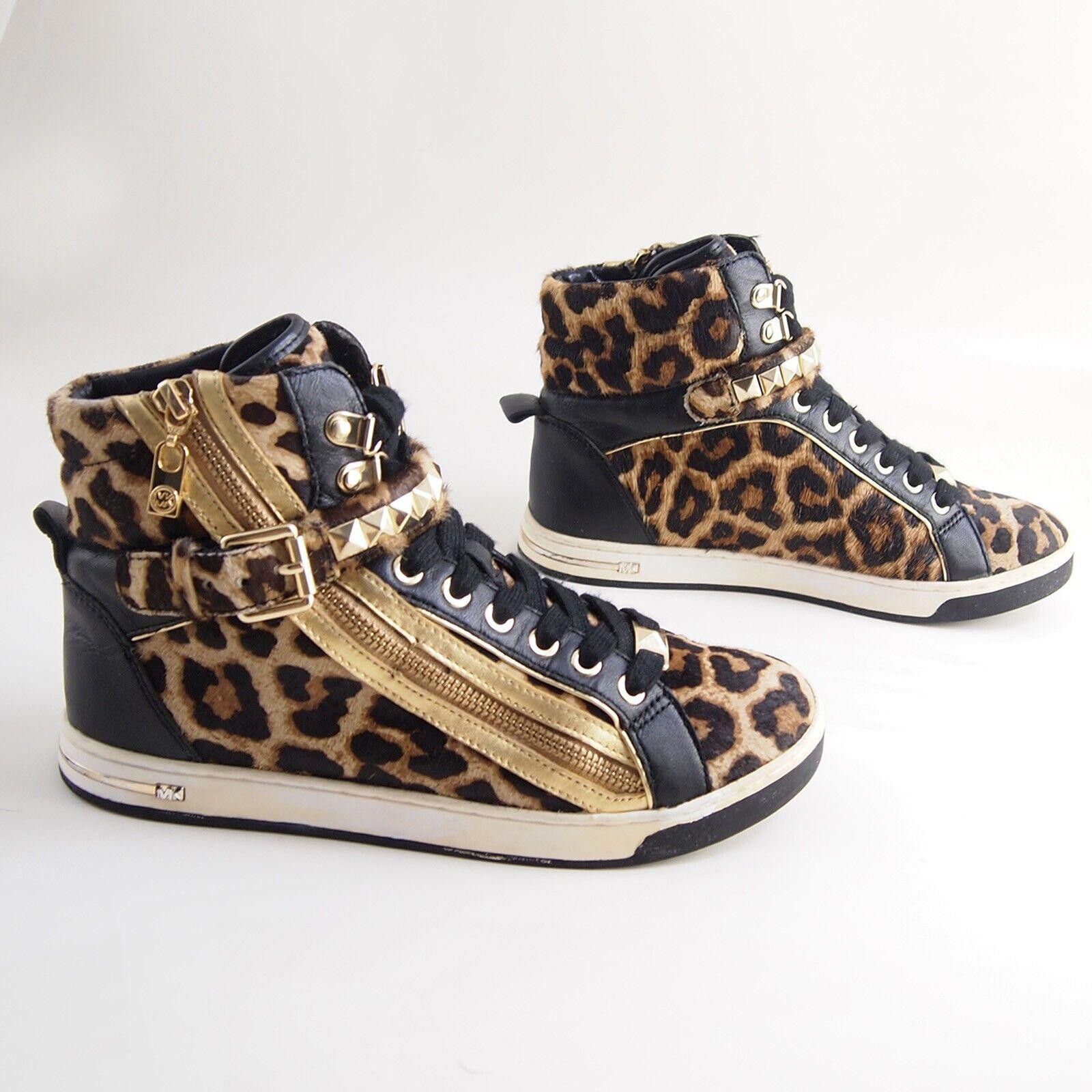 Michael Kors Michael Kors Sneakers Brown Calf Hair Womens EU 37.5 US 7 M Size US 7 / IT 37 - 4 Thumbnail