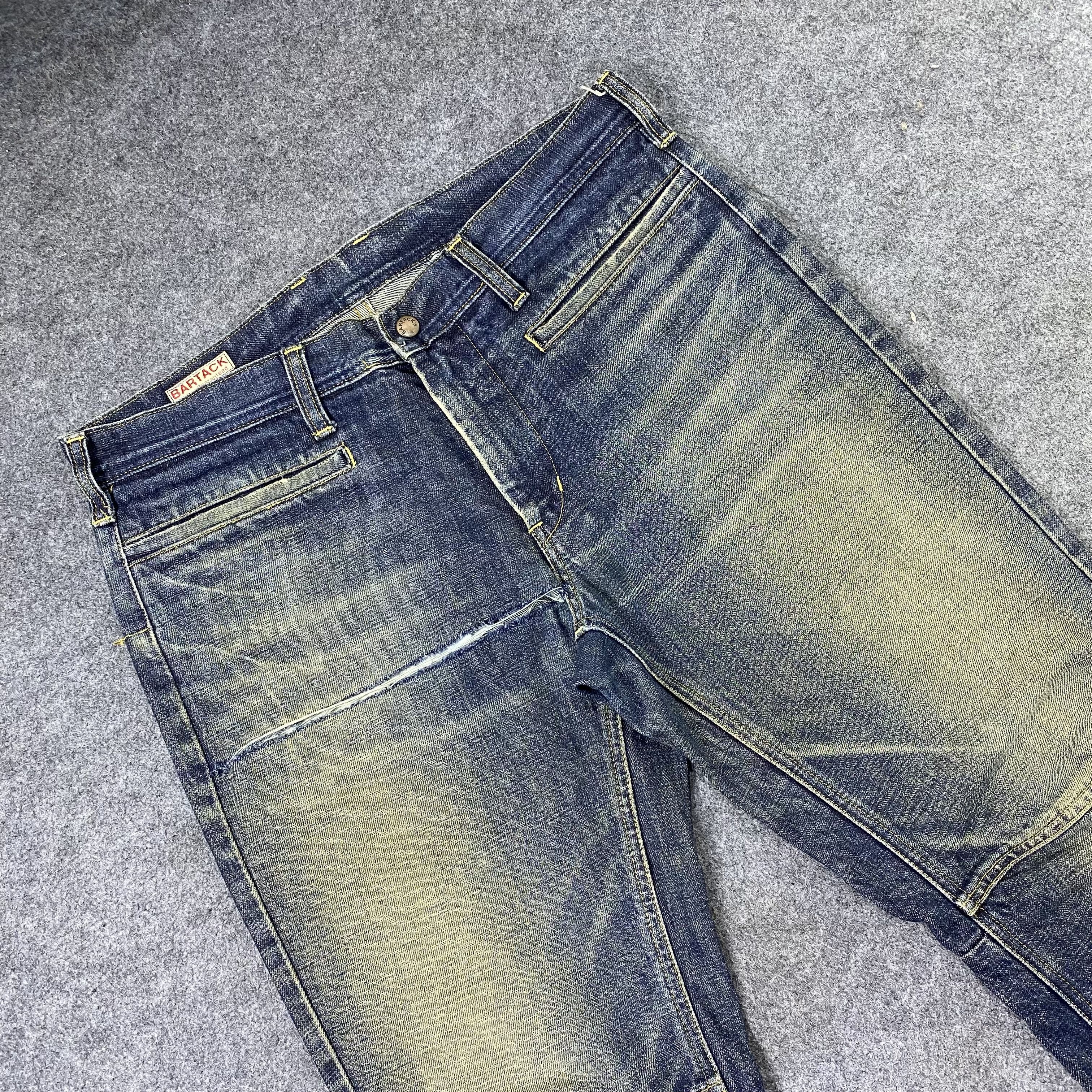 If Six Was Nine 2000s BARTACK JAPAN JEANS-J1151 Size US 36 / EU 52 - 5 Thumbnail