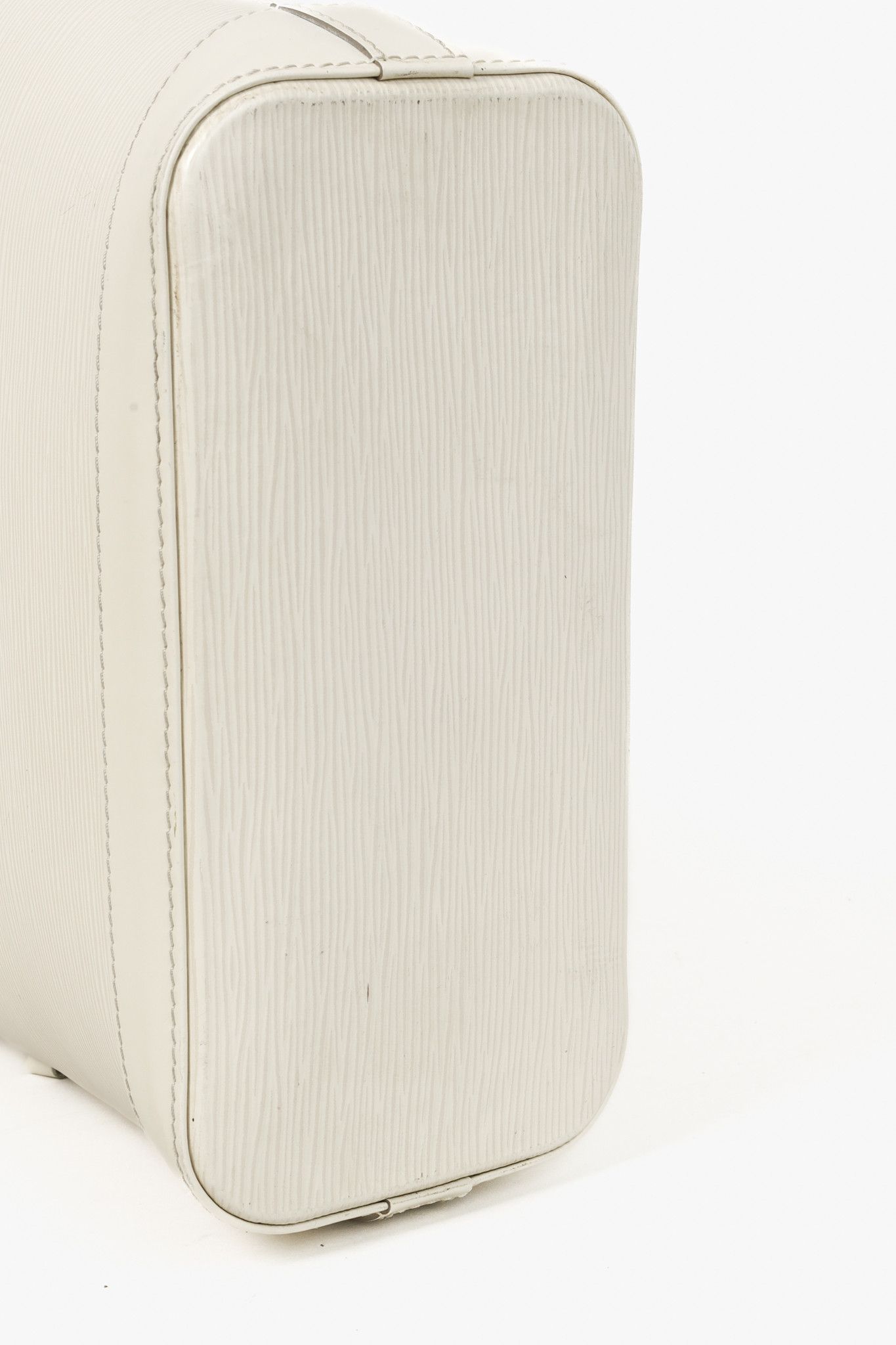 Louis Vuitton Louis Vuitton Vintage White Epi Lockit Bag Size ONE SIZE - 5 Thumbnail