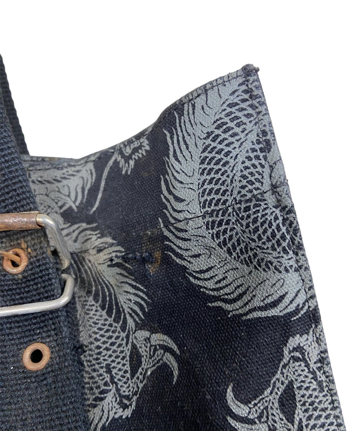 Japanese Brand × Jean Paul Gaultier × Vintage Vintage Sein Company ‘JPG Dragon’ Design Totebag Size ONE SIZE - 4 Thumbnail