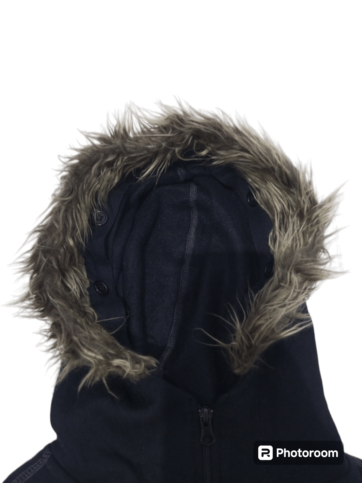 Japanese Brand × Vintage Vence air force us army kids fur hoodie Size US M / EU 48-50 / 2 - 6 Thumbnail