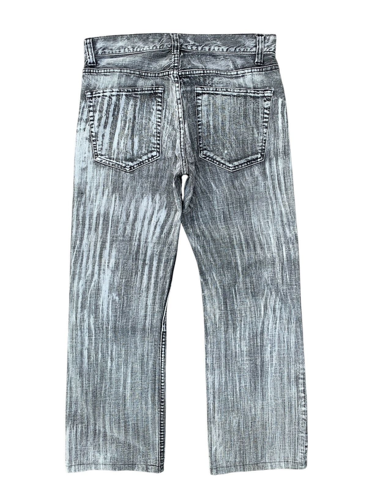 Japanese Brand 🔥Rare🔥 Funny Devil Punk Rock Skull Impulse Pleasure Denim Size US 31 - 3 Thumbnail