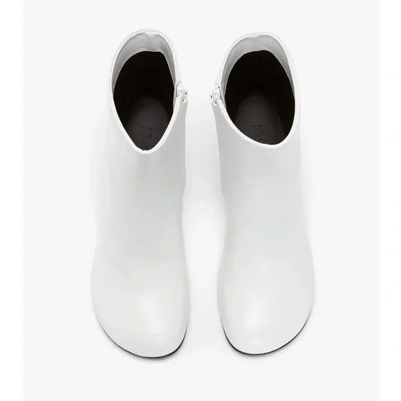 JW Anderson o1mle0325 Chain Ankle Boots in White Size US 8 / IT 38 - 4 Thumbnail
