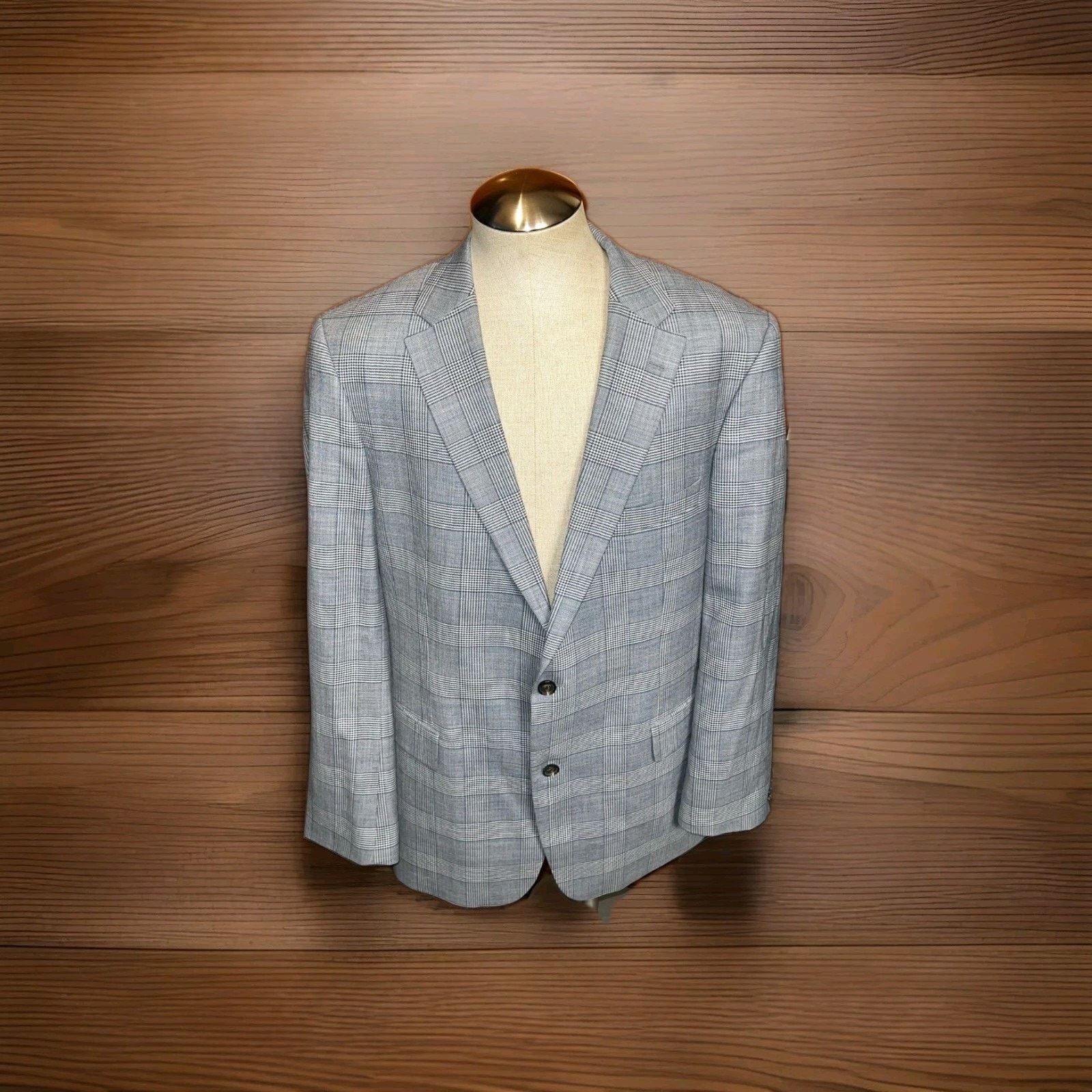 Hugo Boss Hugo Boss Mens Two Button Blazer Jacket Size 38R US/ 48R EU Size 38R - 1 Thumbnail