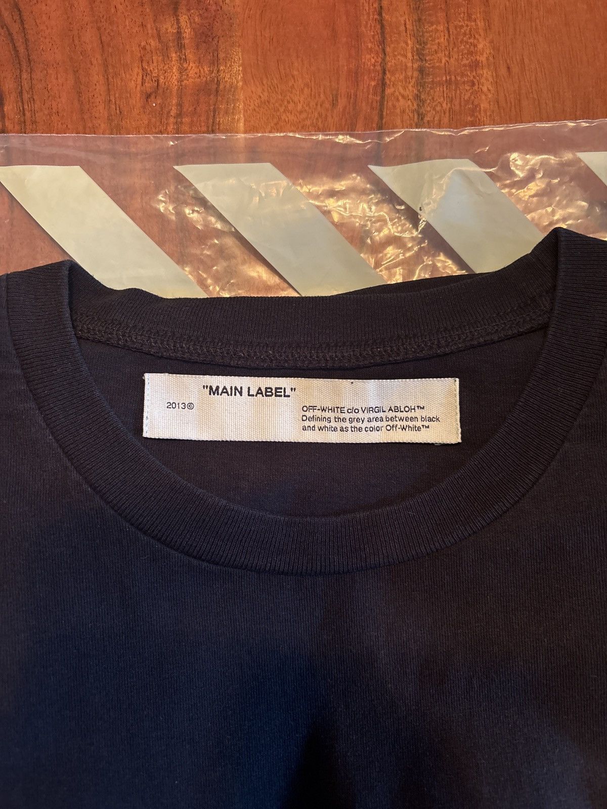 Off-White × Virgil Abloh OFF-White Ruined Factory T-Shirt Size US S / EU 44-46 / 1 - 7 Thumbnail