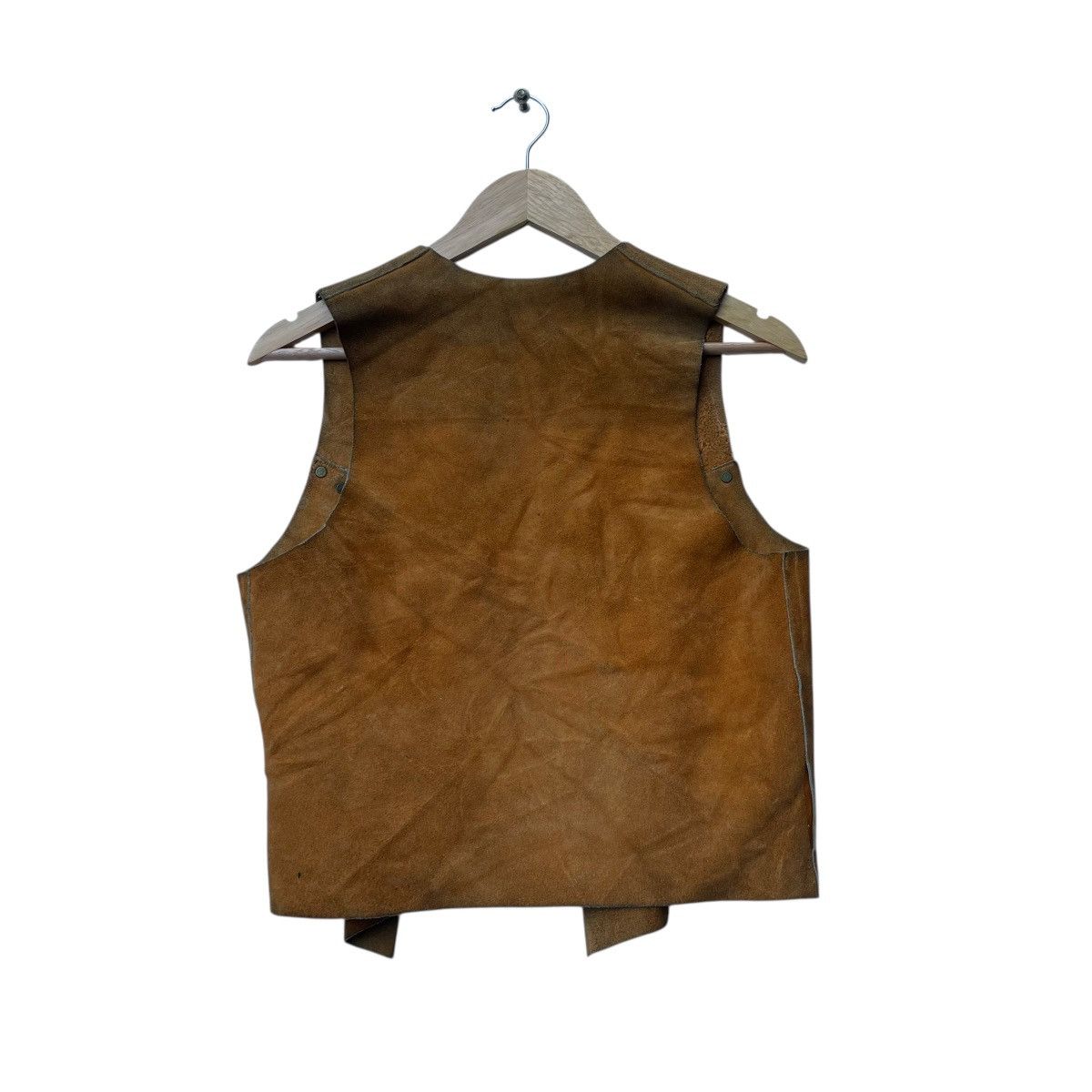 Genuine Leather 💥Vintage Genuine Leather Frindge Vest Jacket Size US M / EU 48-50 / 2 - 2 Thumbnail