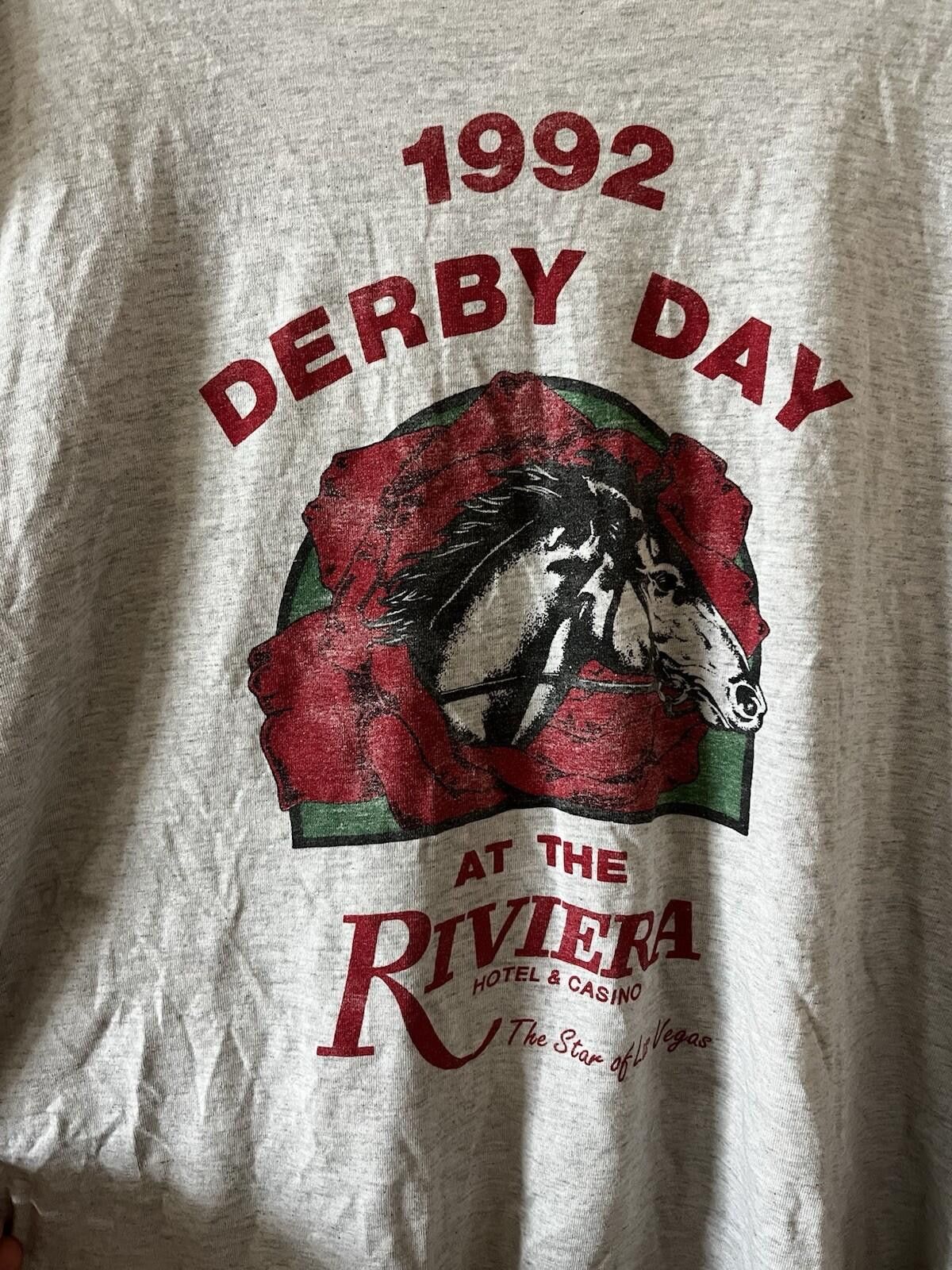 Other VTG 90S Derby Day Riviera Hotel Casino Las Vegas Tank Top XL Size US XL / EU 56 / 4 - 2 Thumbnail