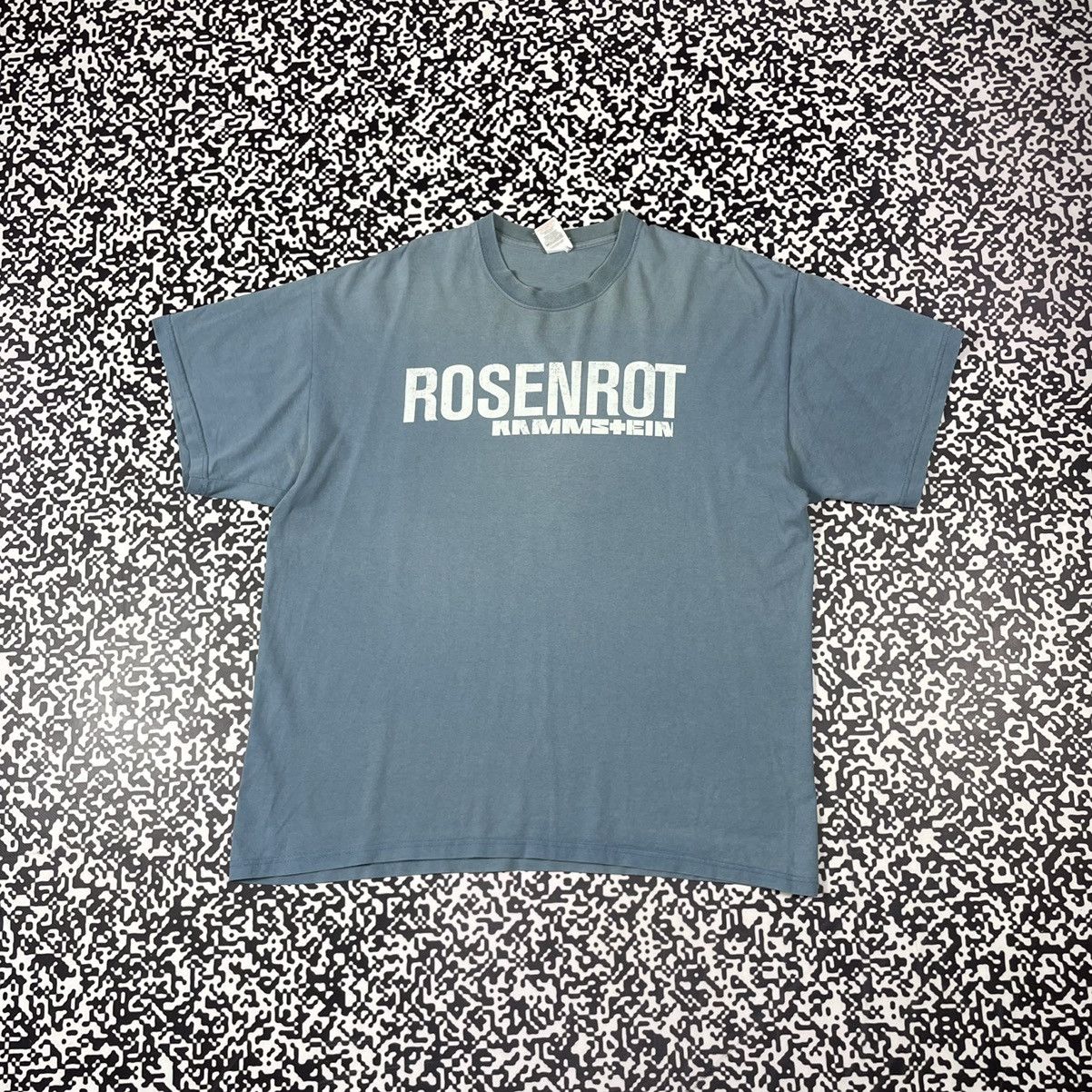 Band Tees × Vintage Vintage 00s Rammstein RosenRot 2005 Band Rock T-shirt Size US XL / EU 56 / 4 - 1 Thumbnail