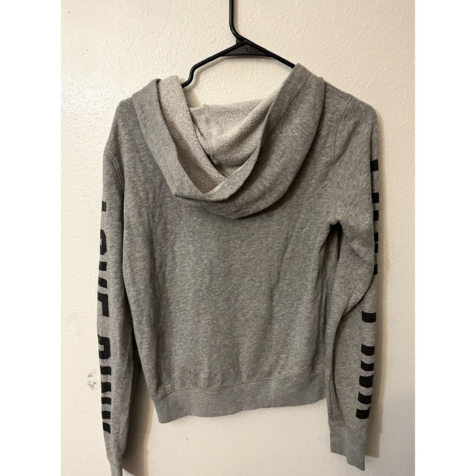 Victoria's Secret VINTAGE Victoria's Secret PINK Hoodie Shirt Women S Gray Full Zip Logo 90s Activewear Mens Women Boys Girls Size S / US 4 / IT 40 - 3 Thumbnail