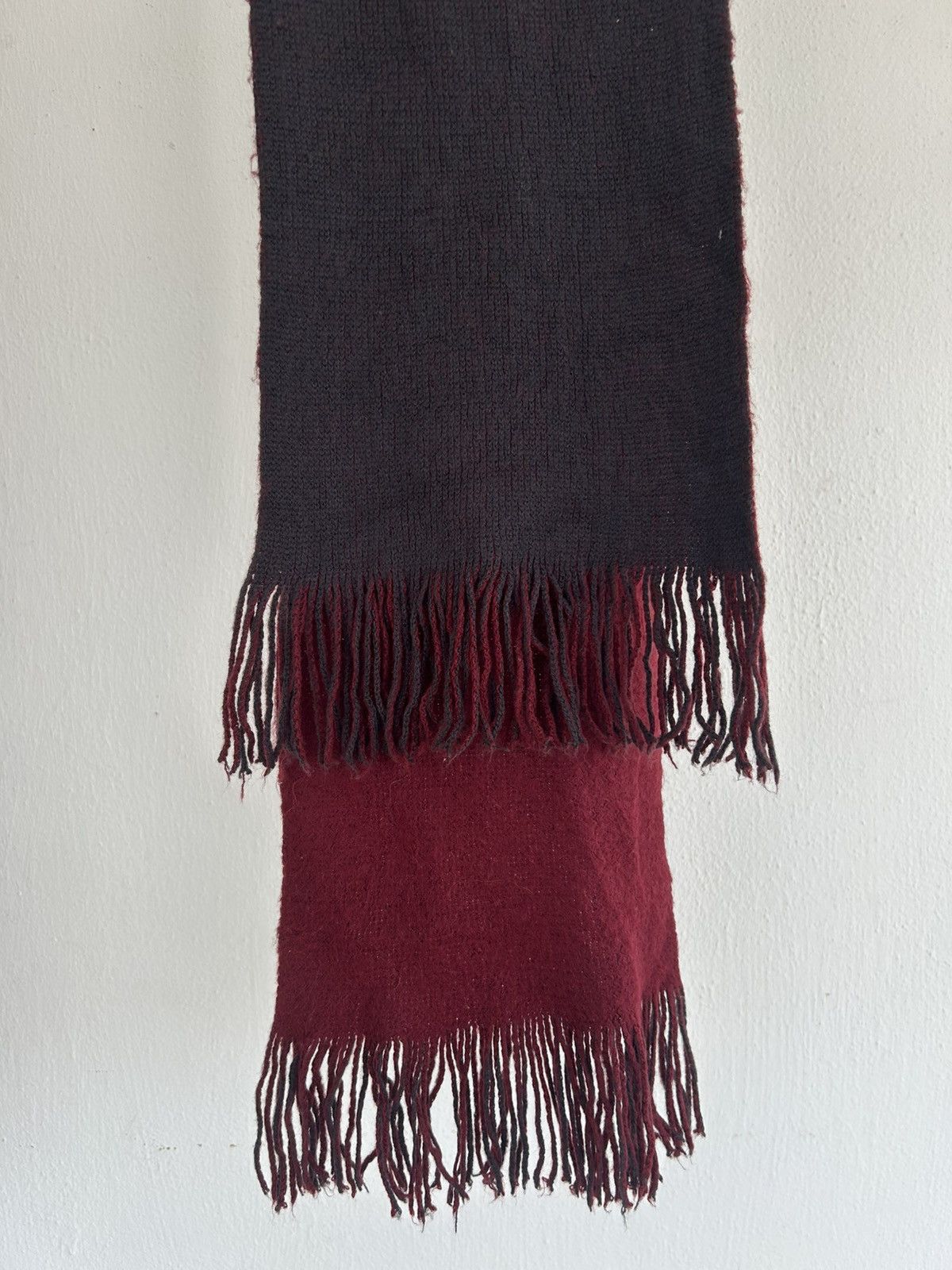 Other Unbrand Black Red Scarf Muffler Size ONE SIZE - 2 Thumbnail