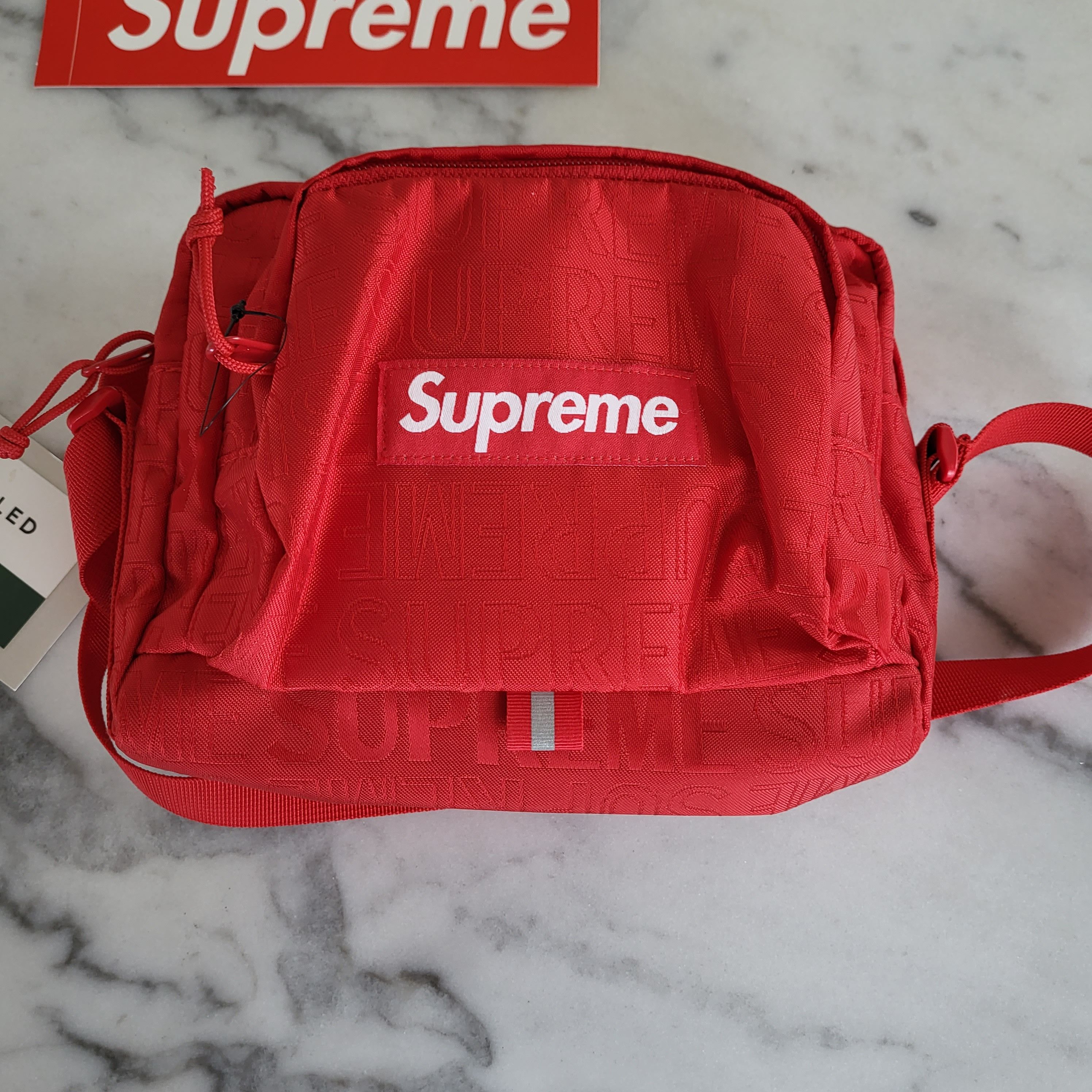 Supreme Supreme Shoulder Bag (RED) (SS19) Size ONE SIZE - 3 Thumbnail