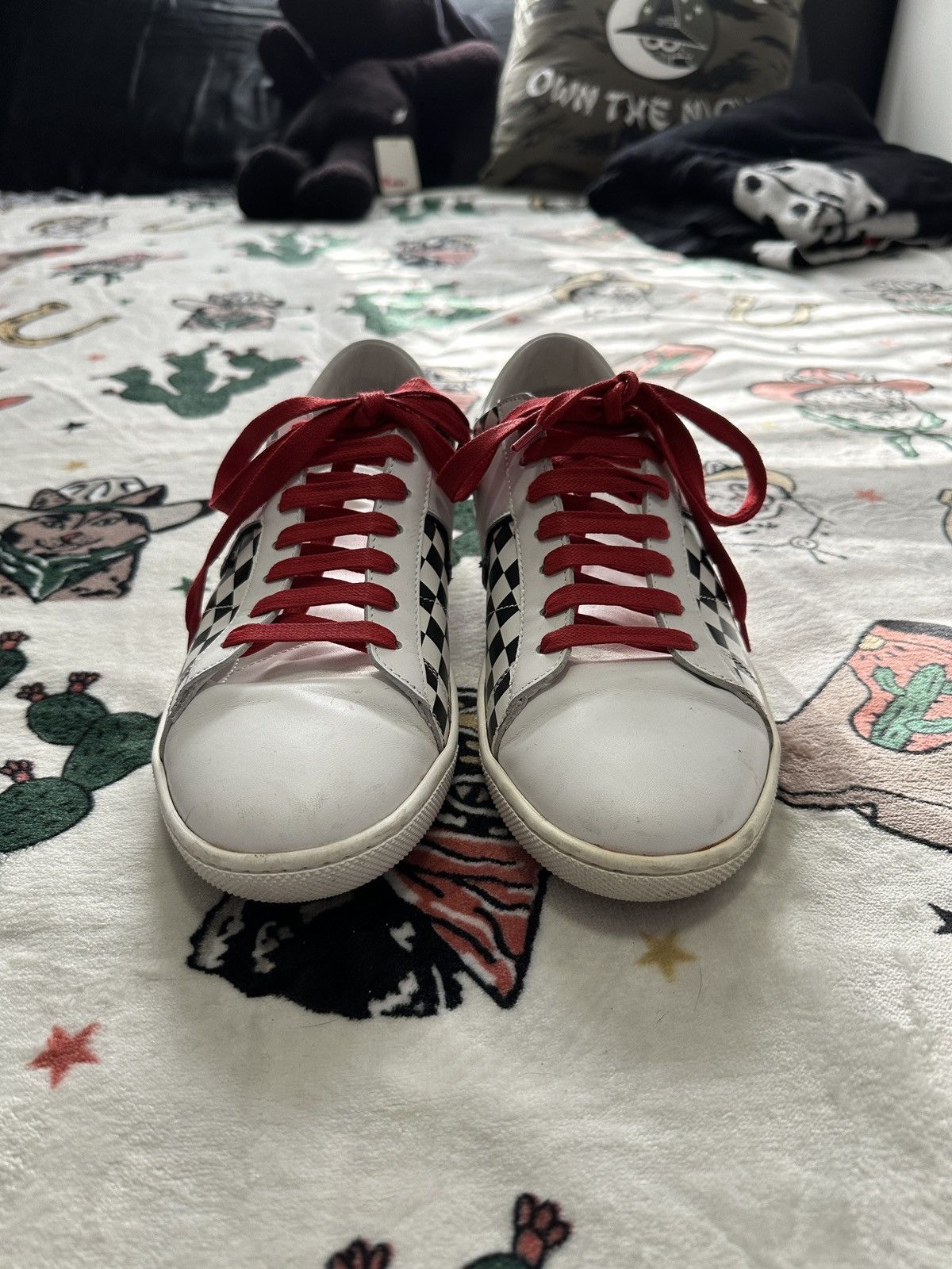 Amiri Checkered Viper Low Sneakers Size US 9 / EU 42 - 3 Thumbnail
