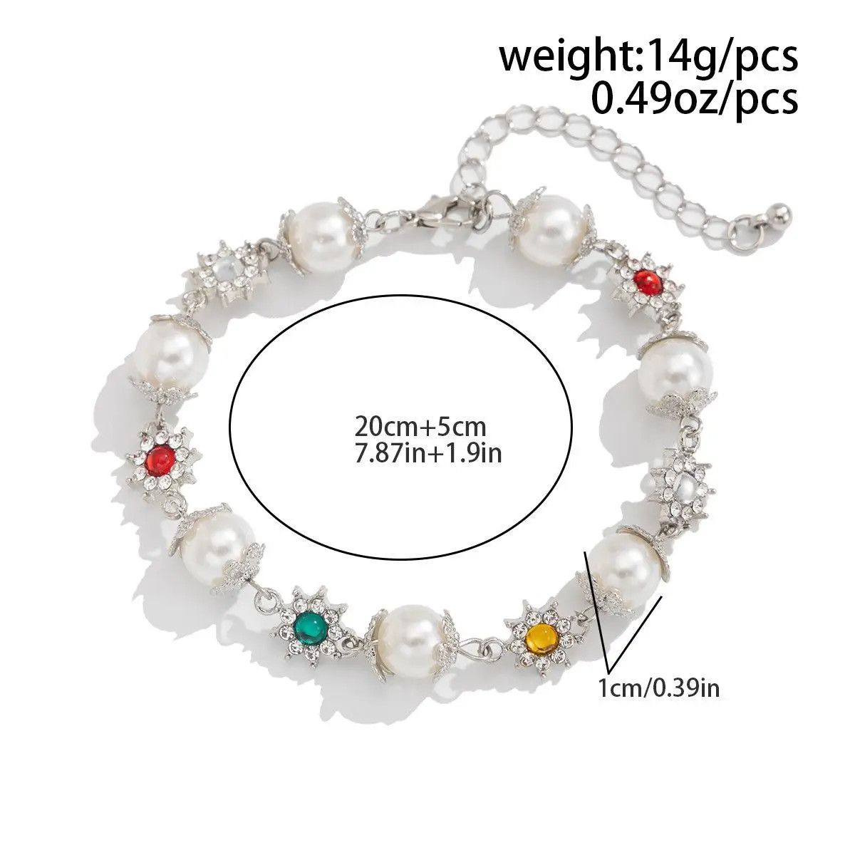 Jewelry Lacteo Creative Multicolor Chain Bracelet Size ONE SIZE - 2 Thumbnail