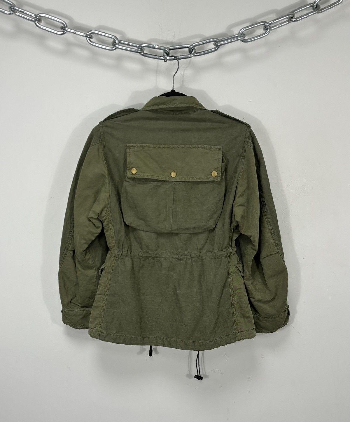 Diesel Diesel G-Claudia Giacca NWT Women’s Multipocket Olive Jacket Size XXS / US 00 / IT 34 - 2 Thumbnail