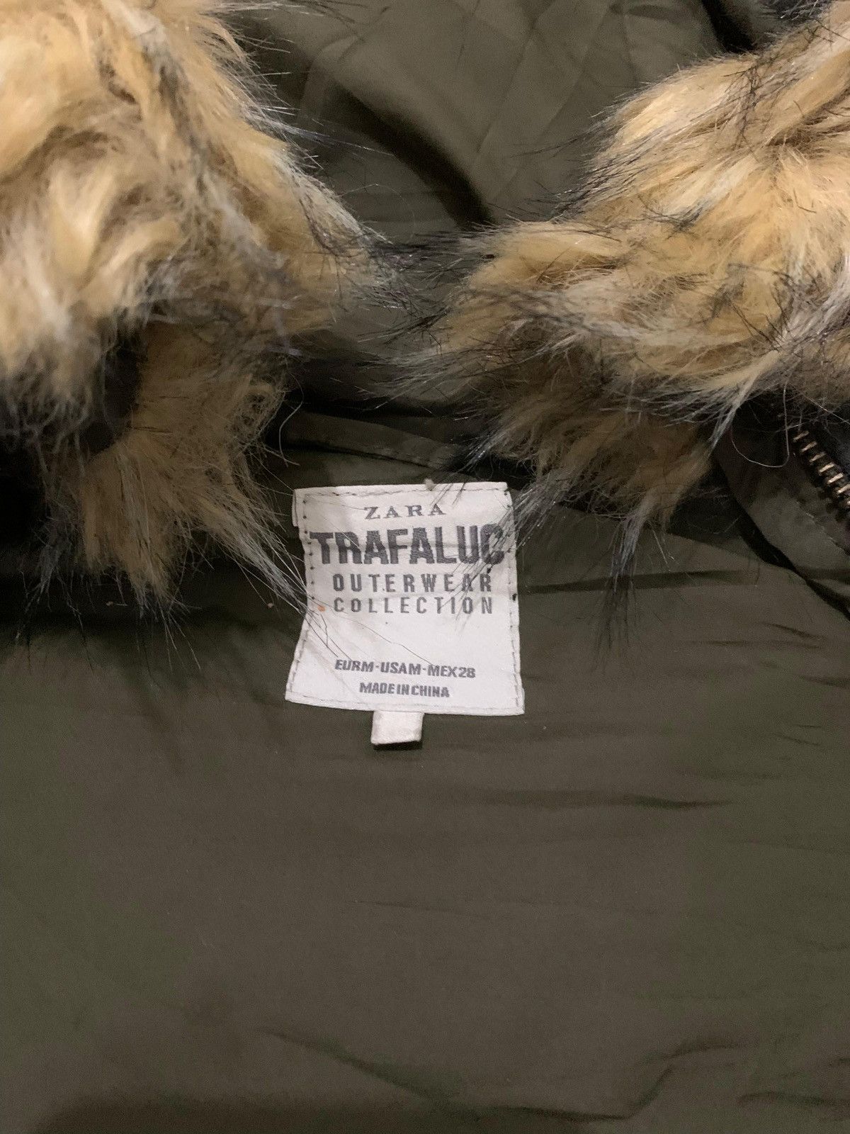 Zara Zara Trafaluc Puffer Hooded Fur Vest Jacket Size US M / EU 48-50 / 2 - 4 Thumbnail