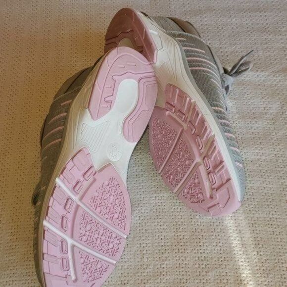 Vintage ZEBA Sz. 12 Silver & Lt. Pink Hands Free Plantar Fasciitis A Size US 12 / IT 42 - 8 Thumbnail