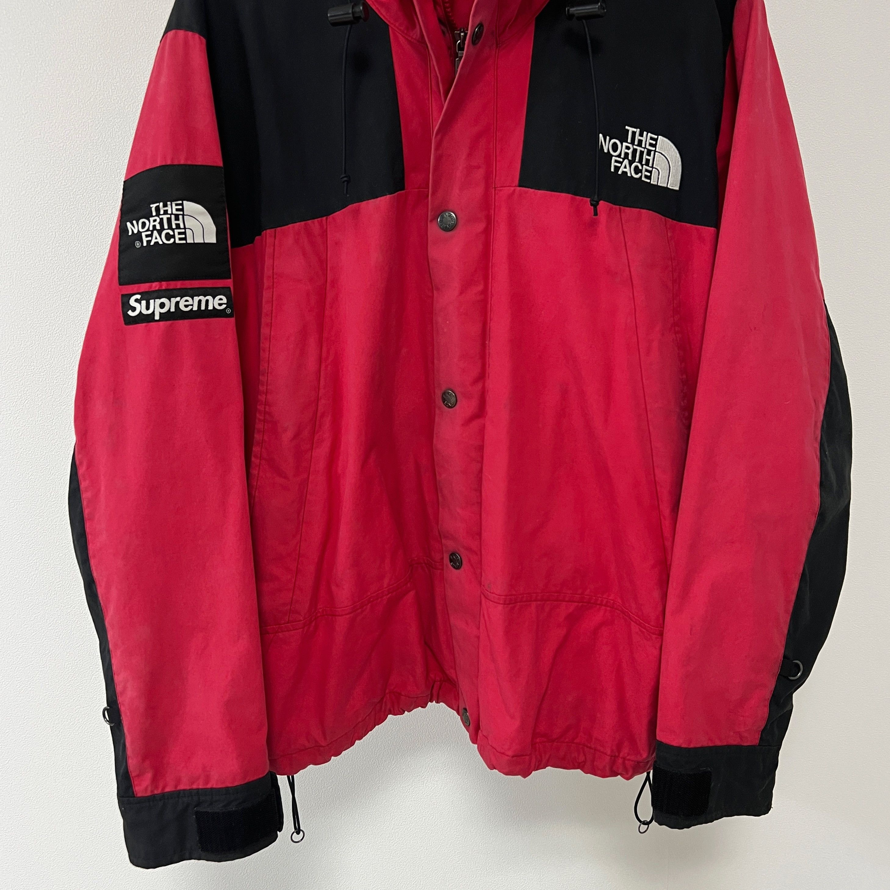 Supreme The North Face FW10 Waxed Cotton Jacket Red