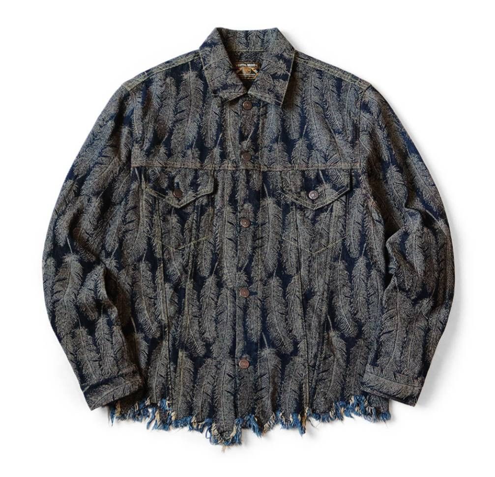 Kapital 12oz magpie denim 3rd JKT Size US L / EU 52-54 / 3 - 1 Thumbnail