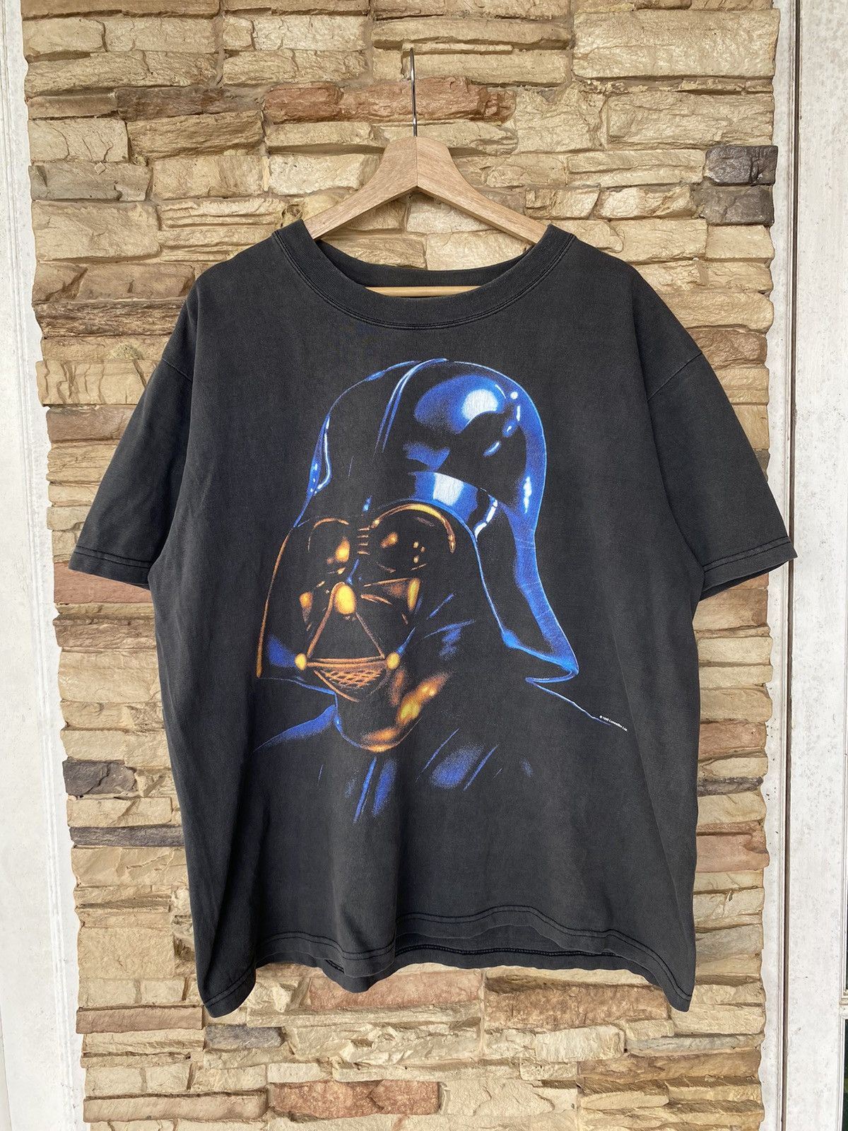 Vintage 1996 Vintage Star Wars Darth Vader Tees Size US L / EU 52-54 / 3 - 1 Thumbnail