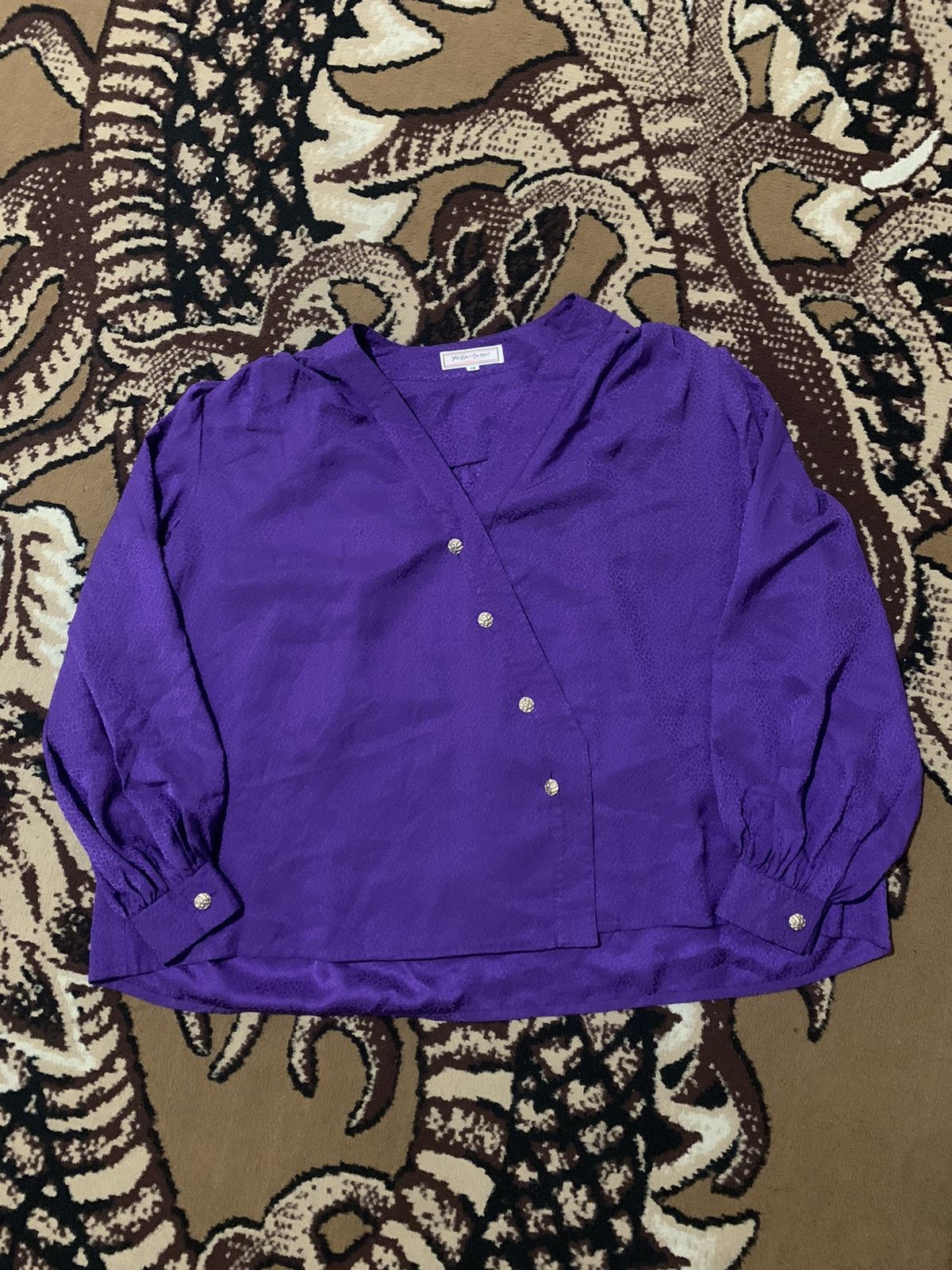 Vintage YvesSaintLaurent Asymetric Button